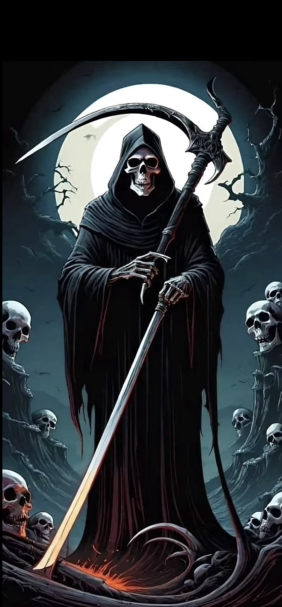 Grim Reaper Wall Art