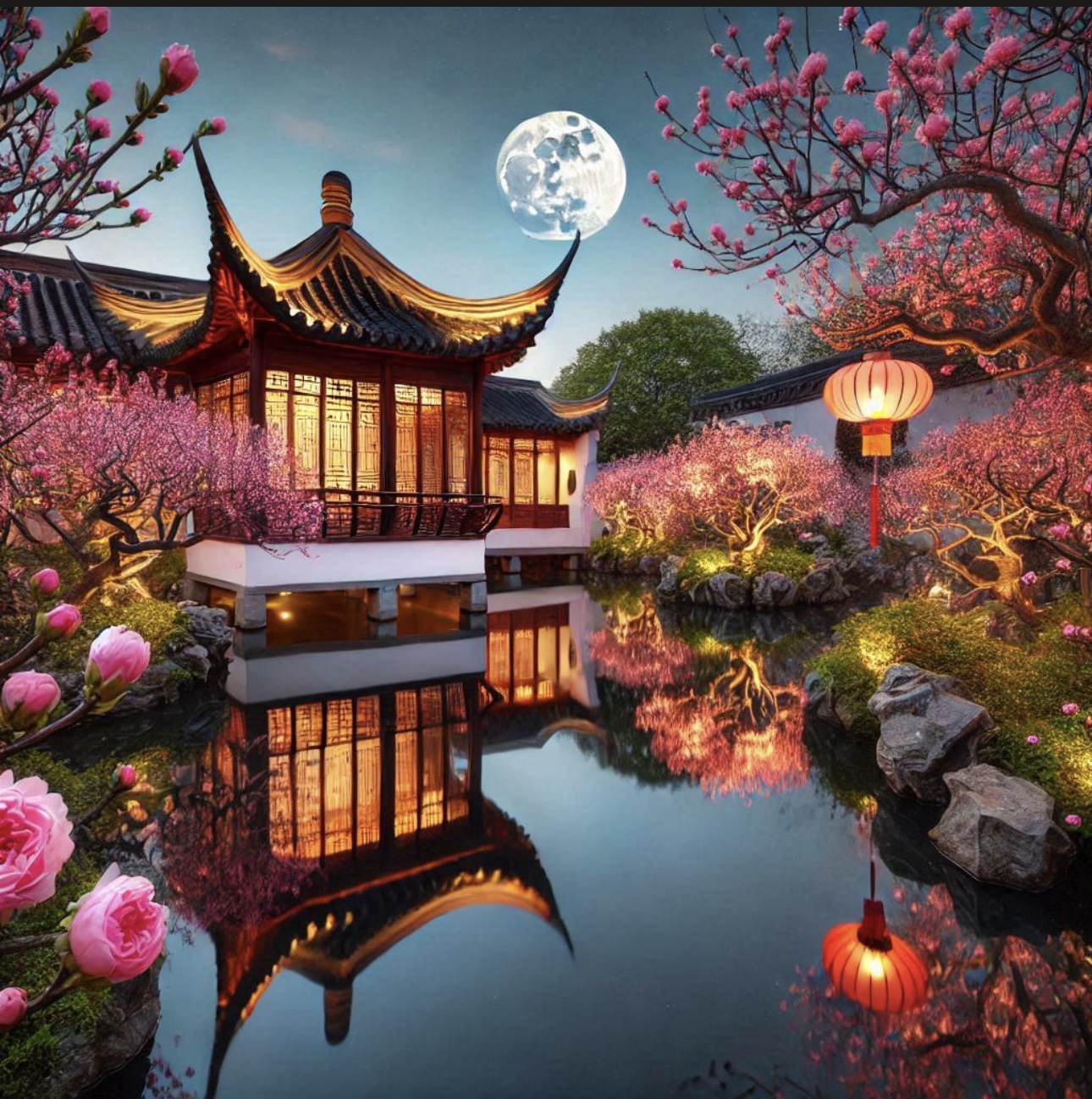 Serene Landscape Print