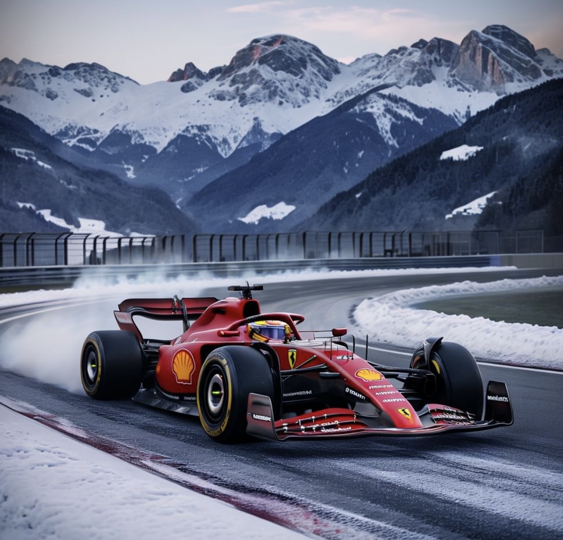 Formula 1 Race Car Print