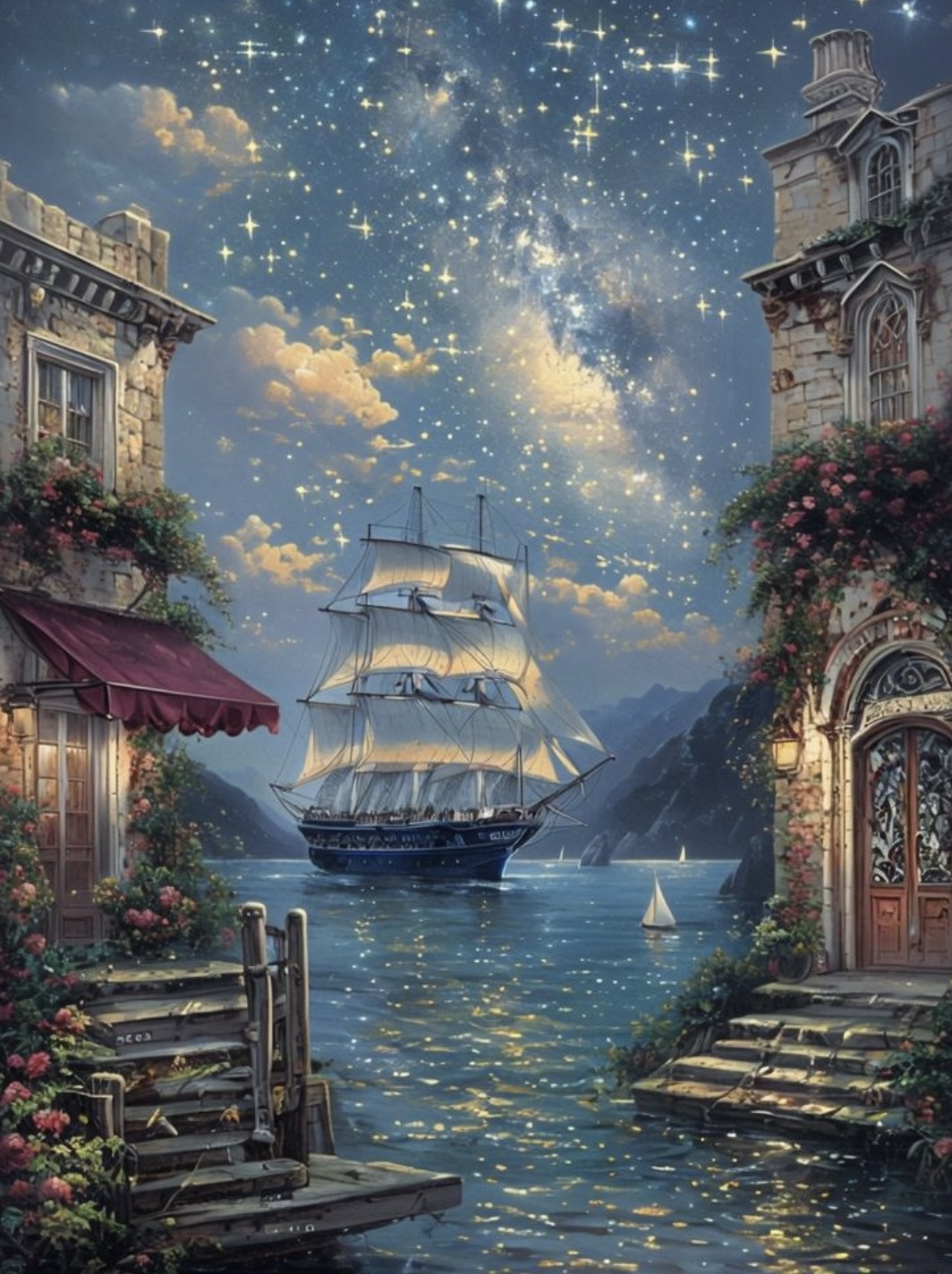 Enchanted Seaside Canvas Art - Venice Range
