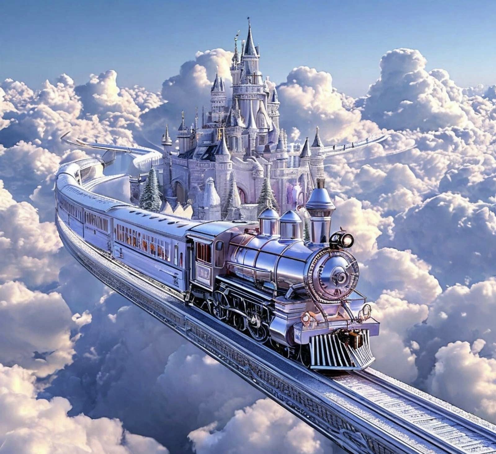 Fantasy Train Print