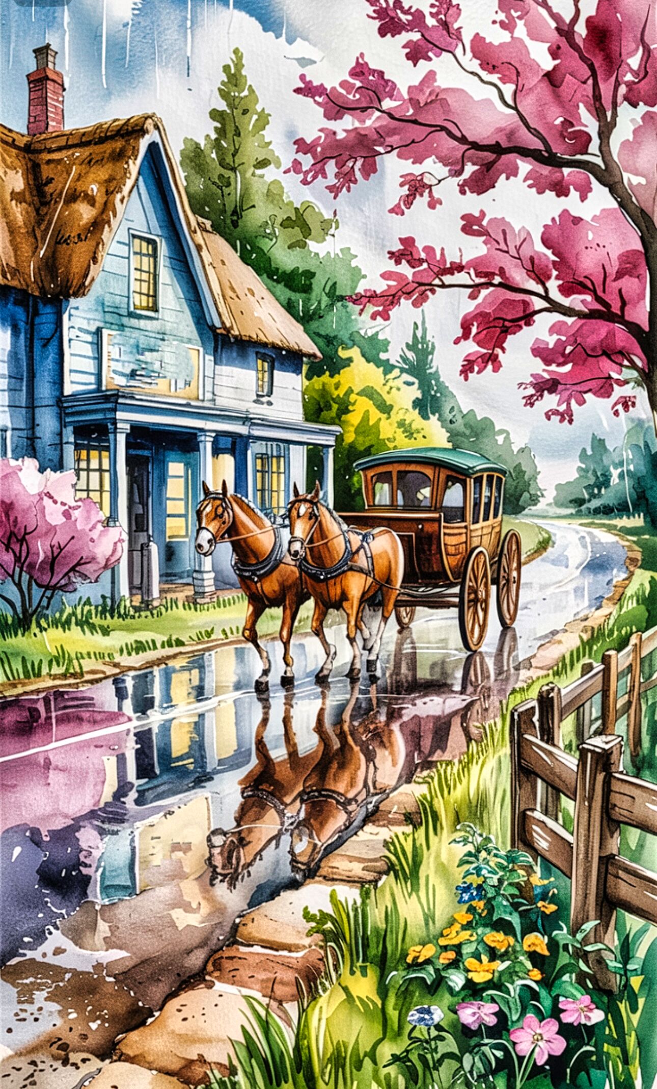Vintage Carriage Art Print