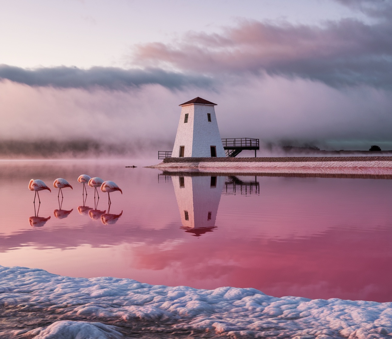 Scenic Lakeside Print
