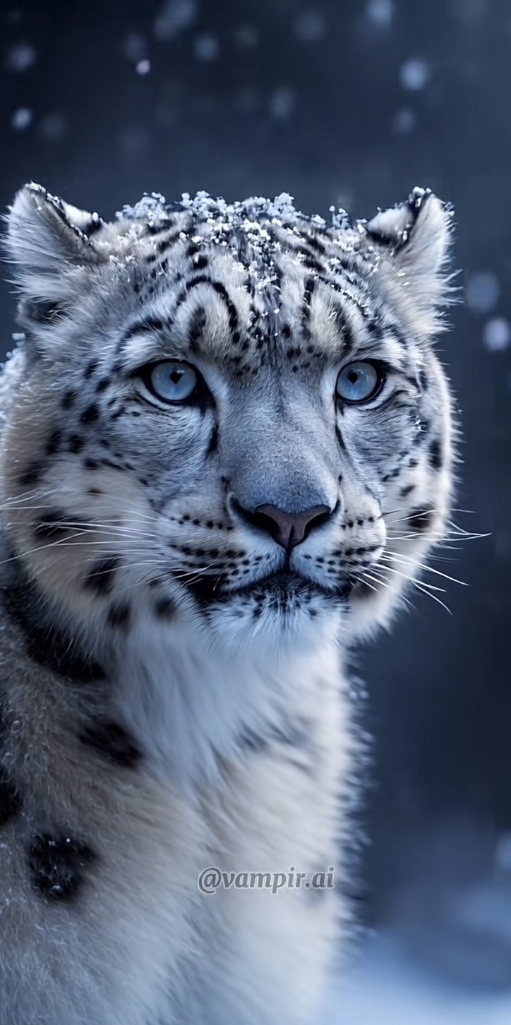 Snow Leopard Print