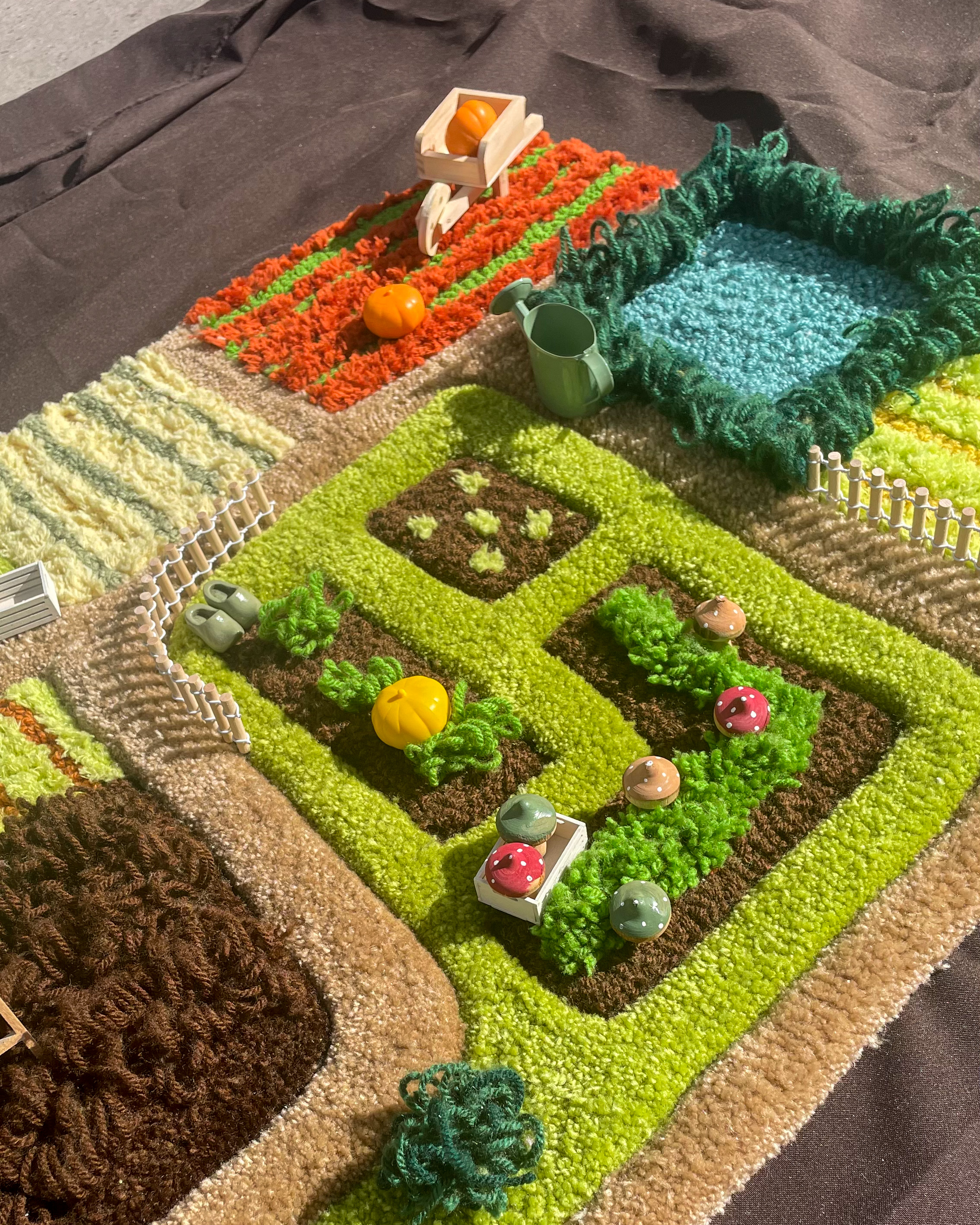 Tapis de jeu sensoriel