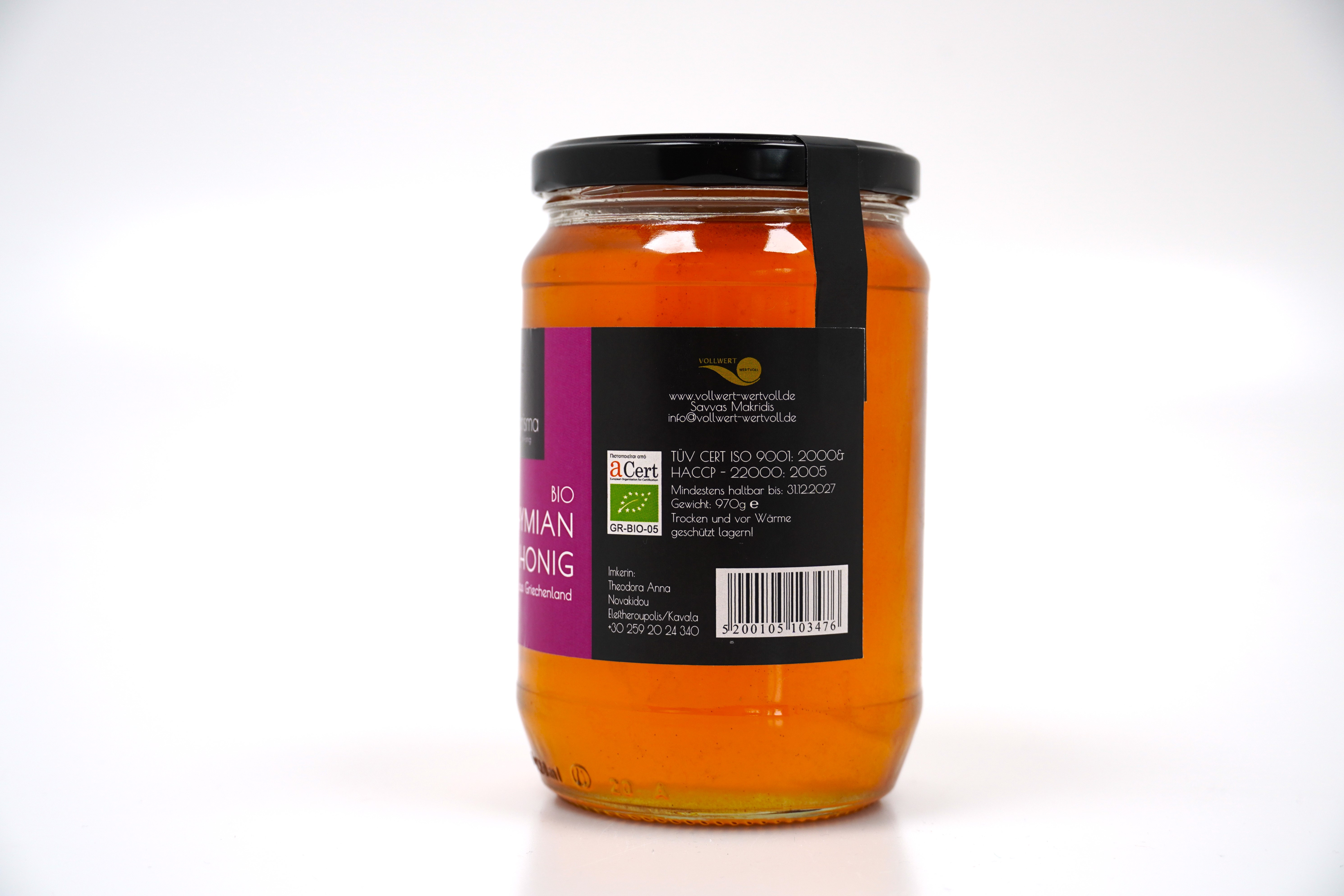 Thymianhonig BIO 970g
