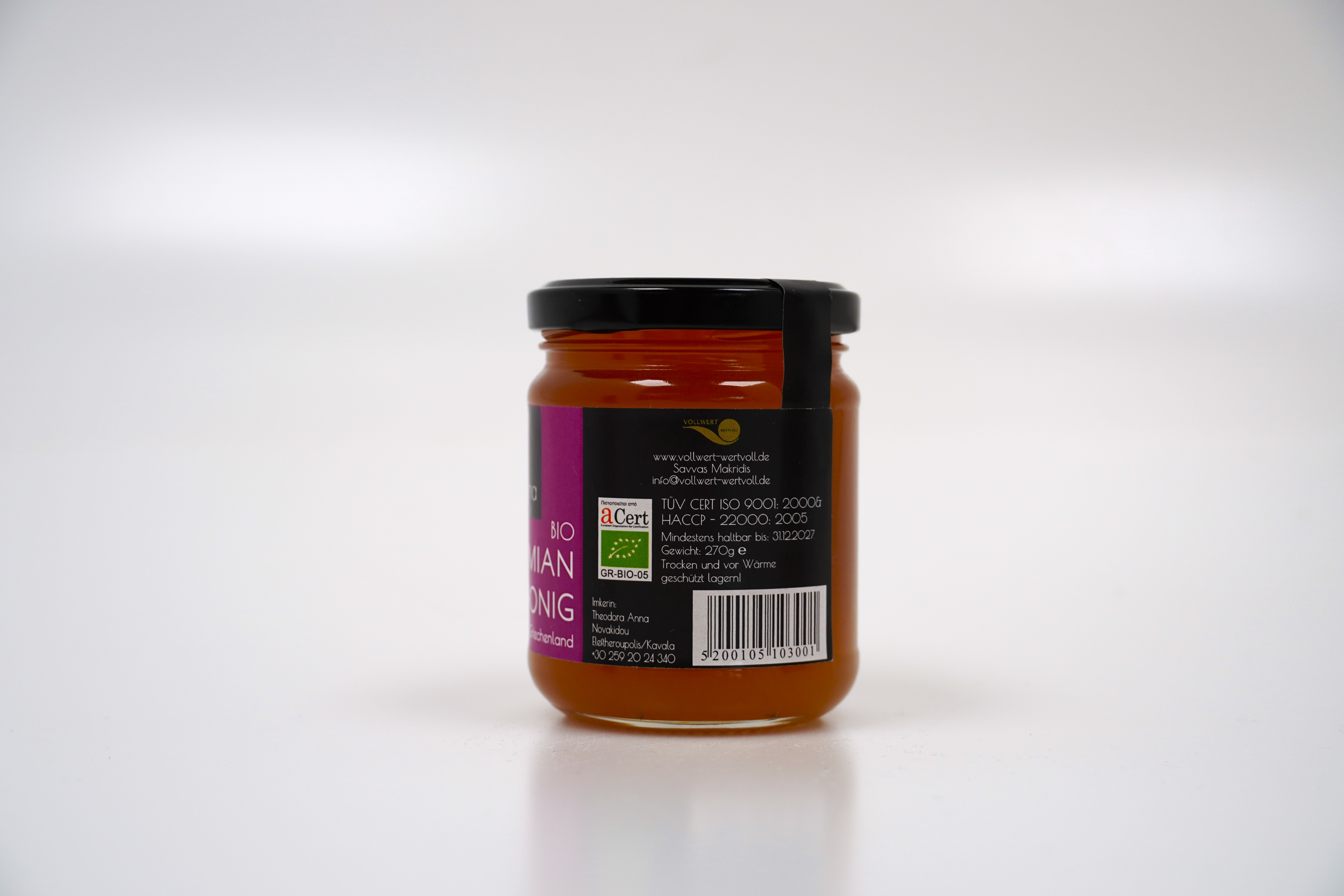 Thymianhonig BIO 270g