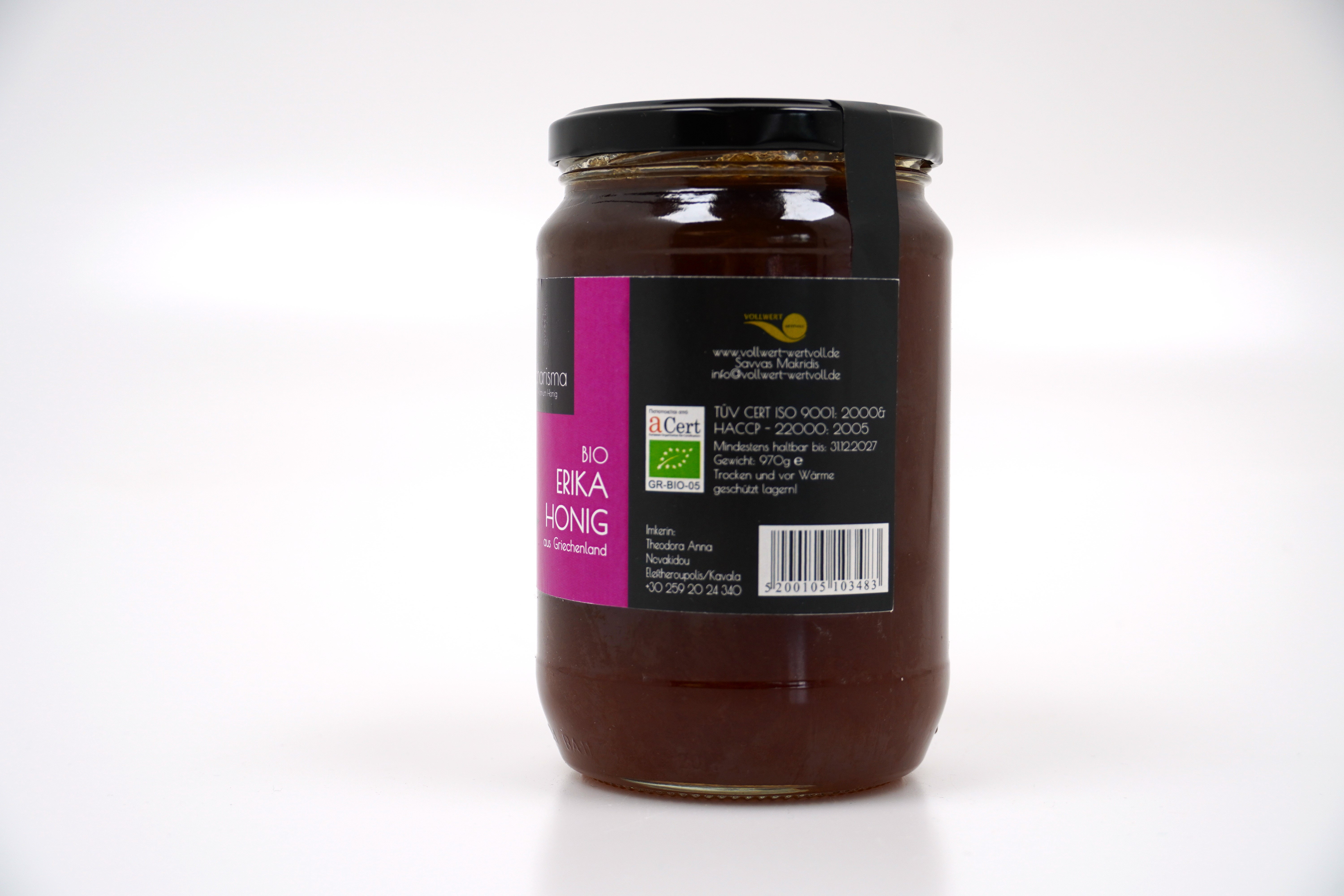 Erikahonig BIO 970g