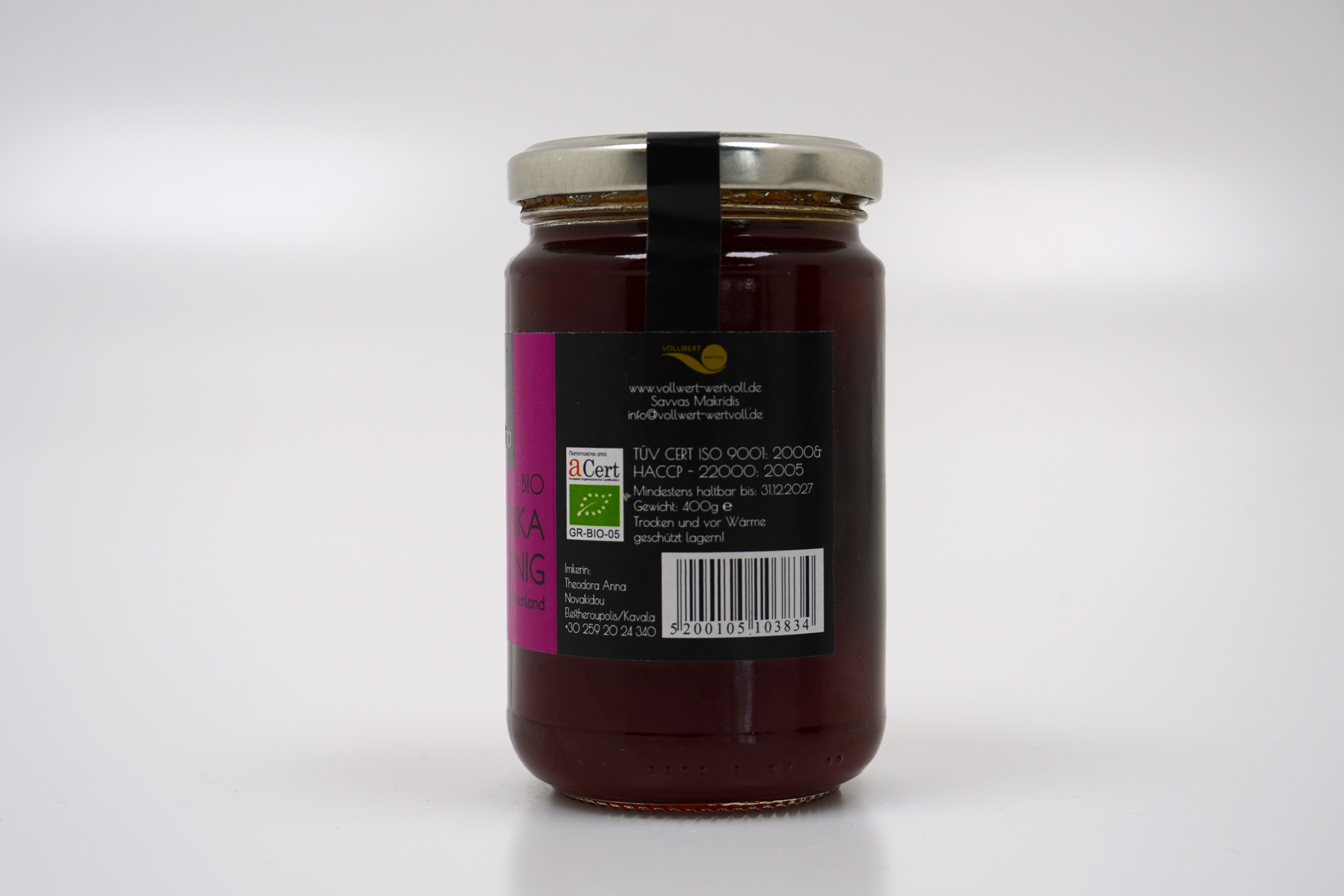 Erikahonig BIO 400g
