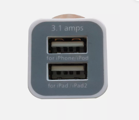 Universal Dual 2 Port USB Car Charger For iPhone iPad