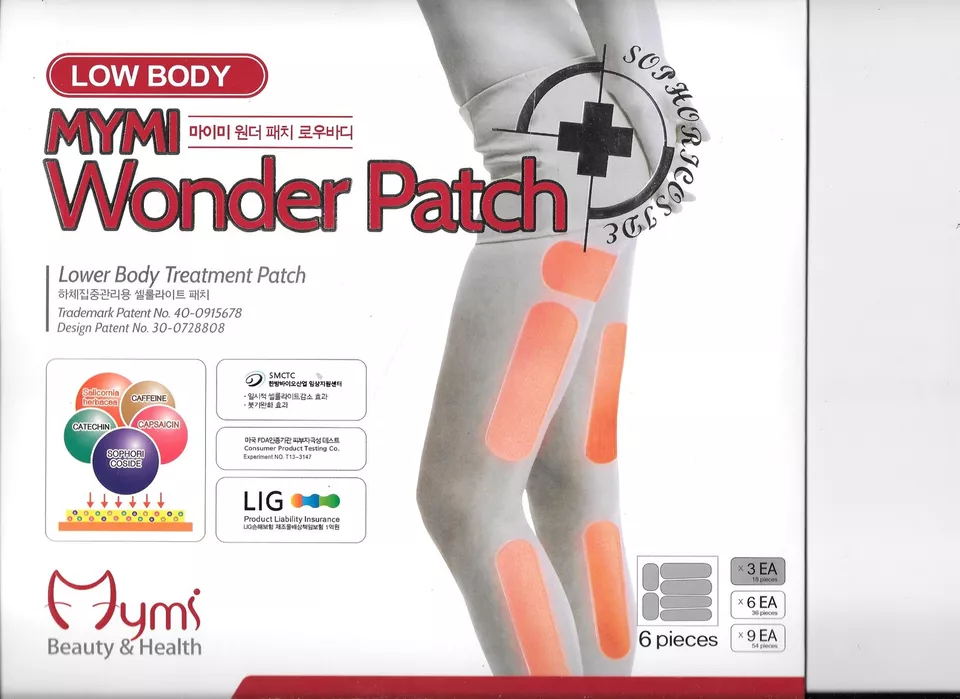 MYMI Anti-Obesity Slimming Wonder Belly Wing + Upper Body Patches -Korean Patch