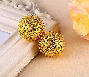 Magnetic Acupuncture Pain hand Palm Relief Massage Stimulation Balls 1 PAIR