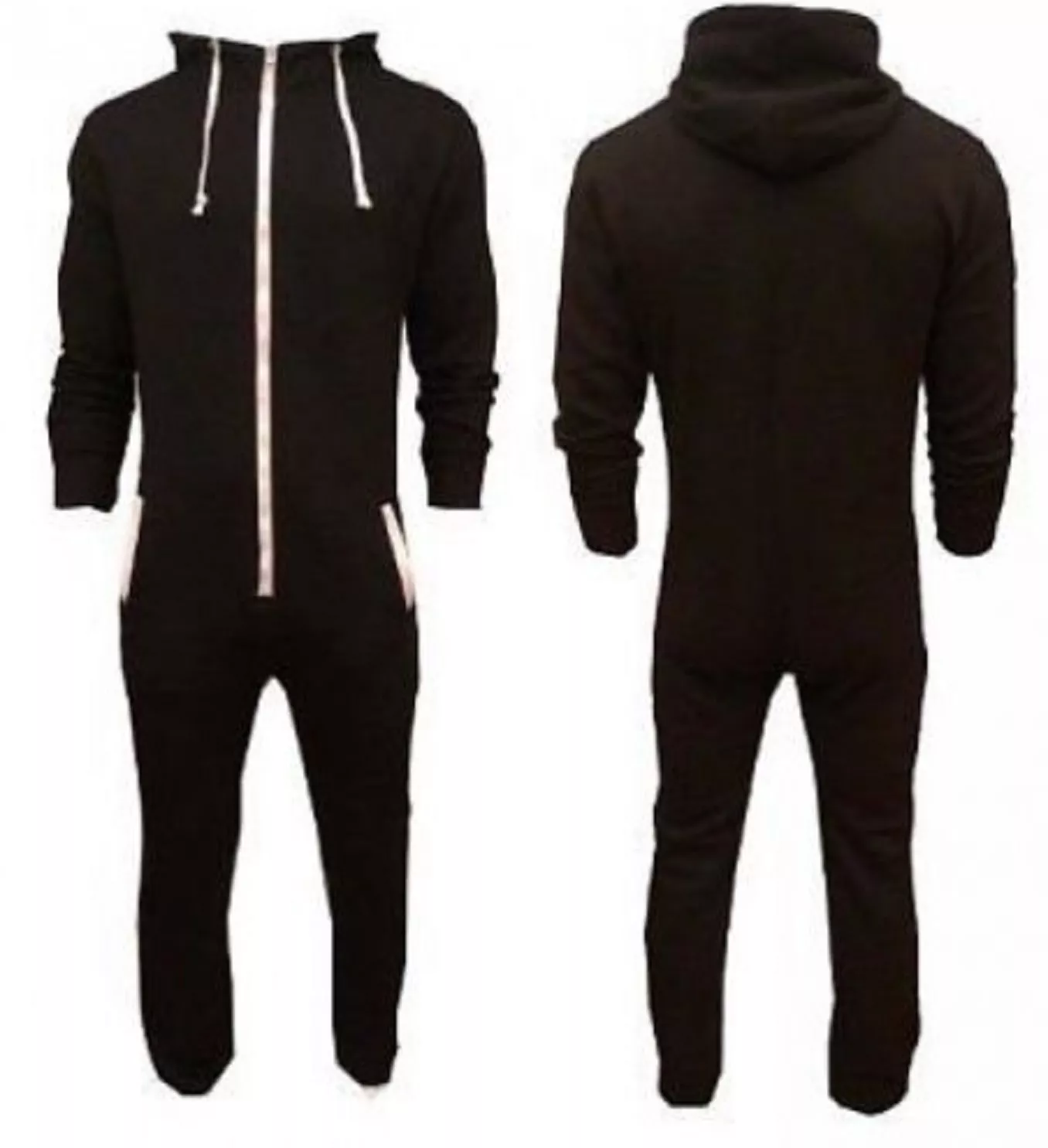 WOMENS AND MENS UNISEX FURY JUMP/SLEEP SUIT - 2 COLORS, BLACK & GREY