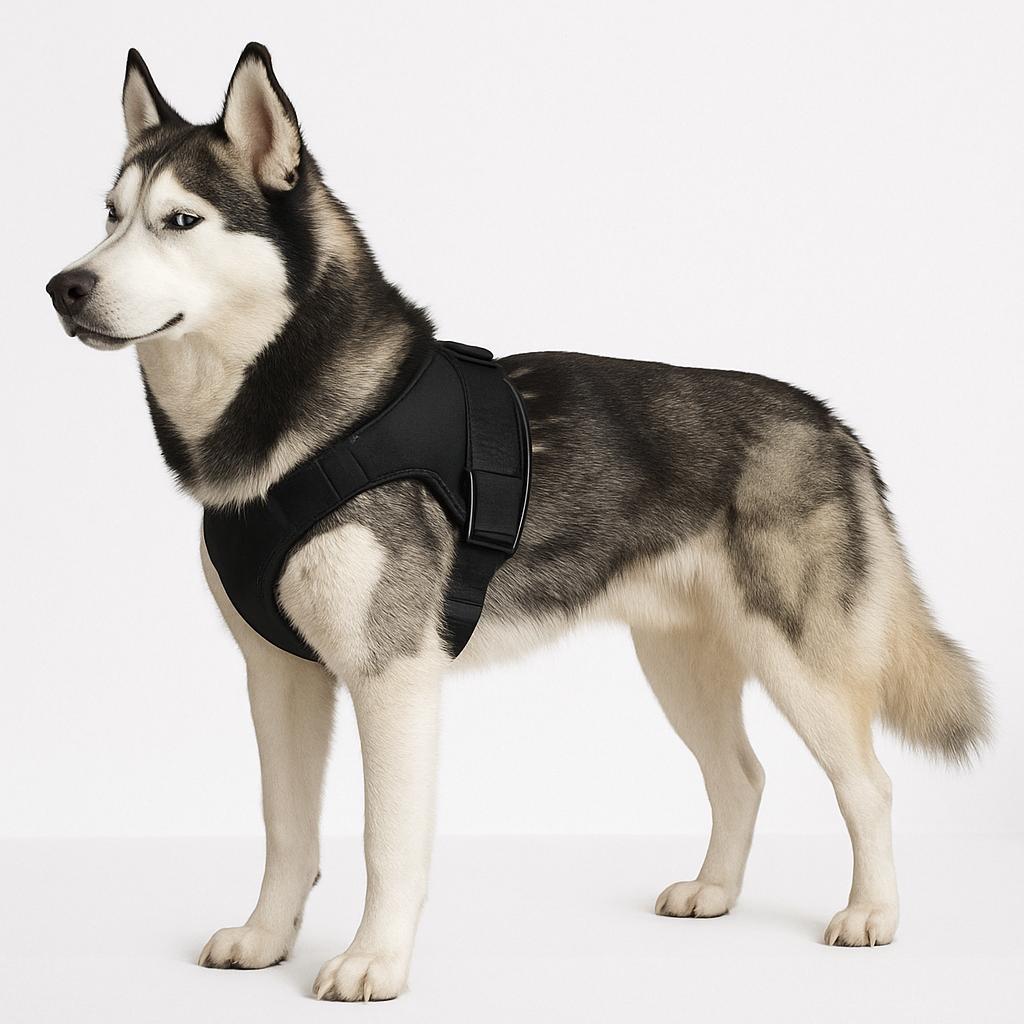 Adjustable No-Pull Dog Harness – Soft Padded Comfort Vest for Small Dogs & Puppies