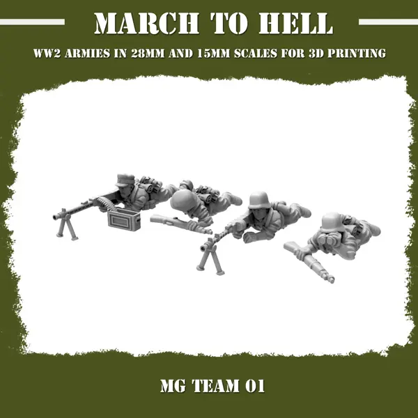German Machine Gun Teams