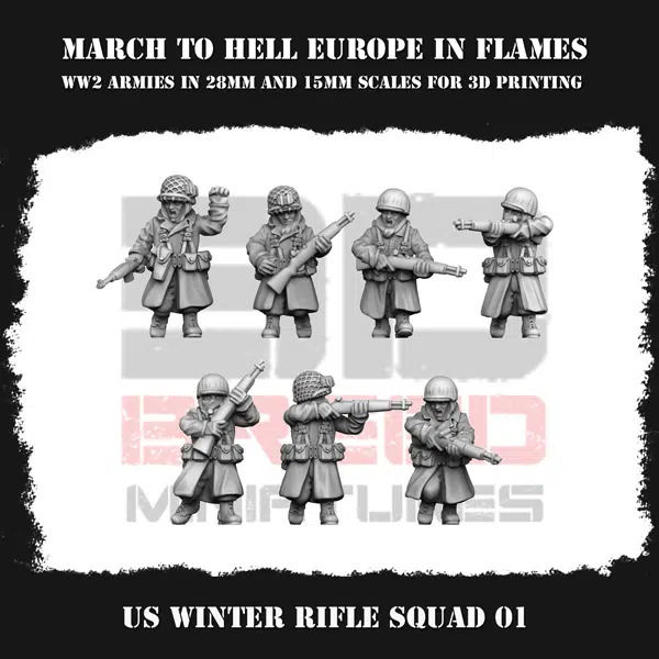 US Winter Dressed Rifle Squad 01