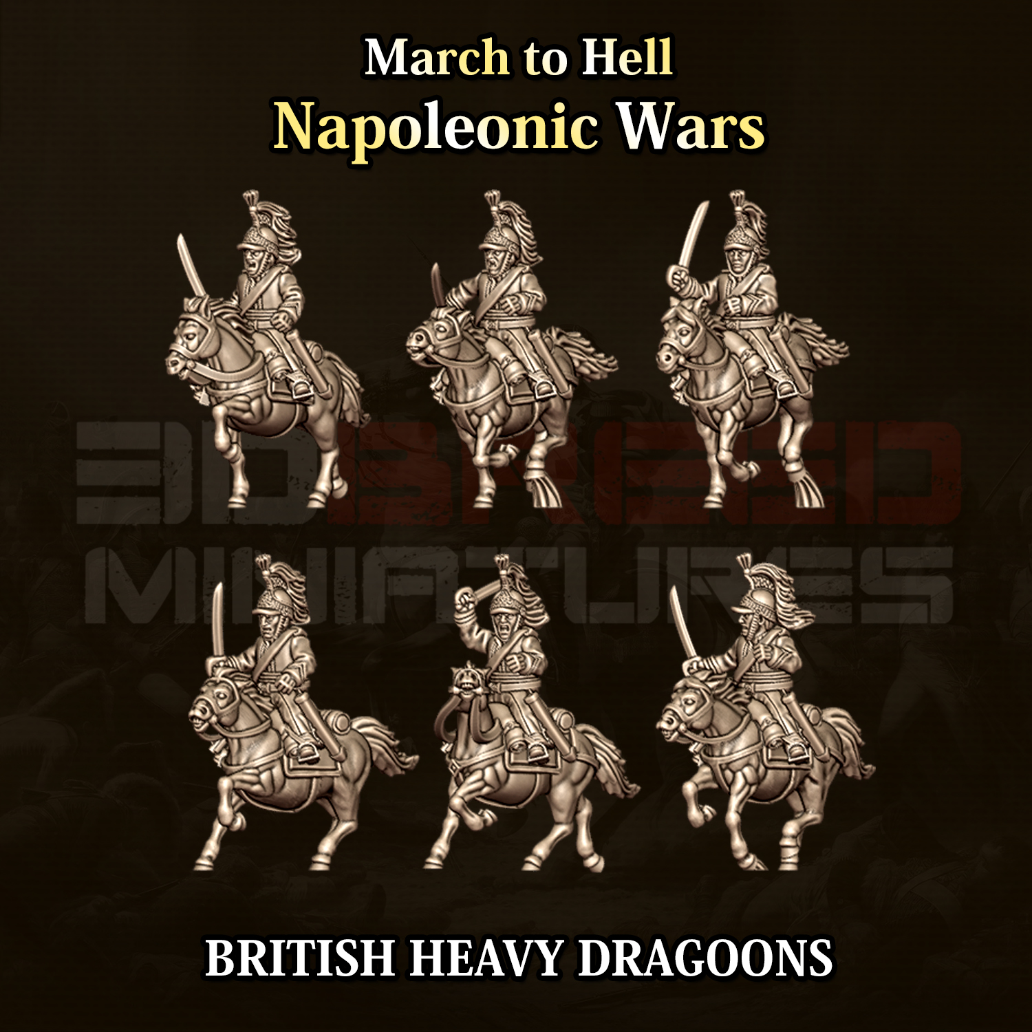 15mm British Heavy Dragoons or Dragoon Guards
