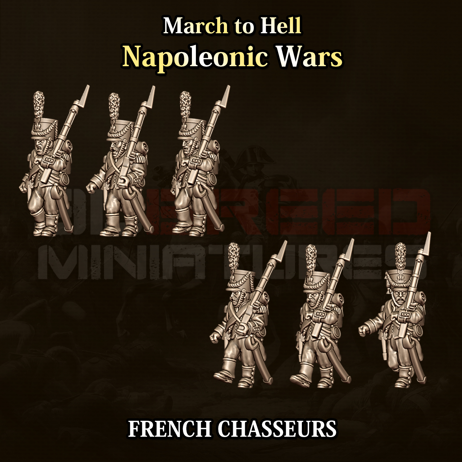 15mm French Chasseurs