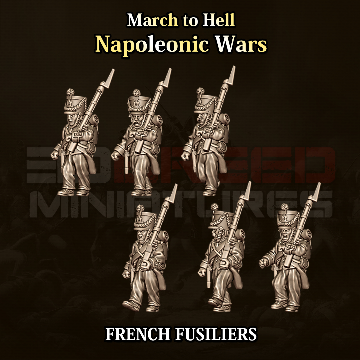 15mm French Fusiliers