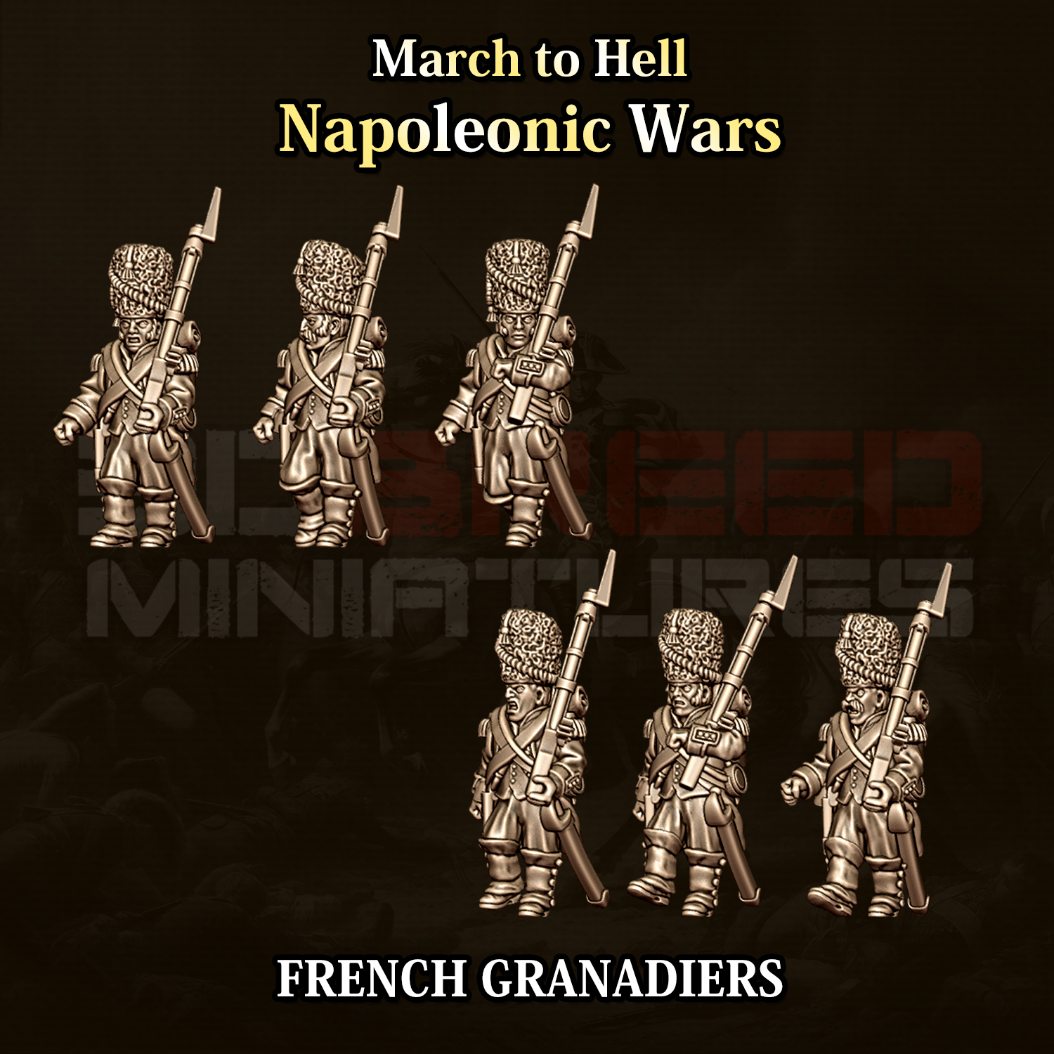 15mm French Grenadiers