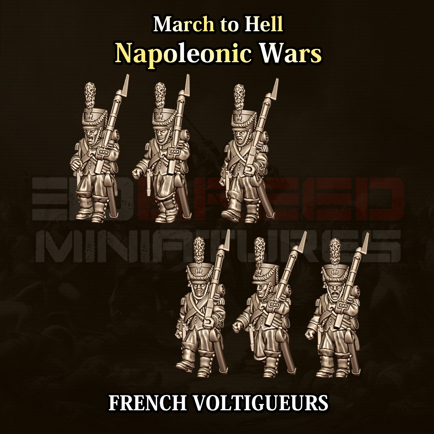 15mm French Voltigueurs