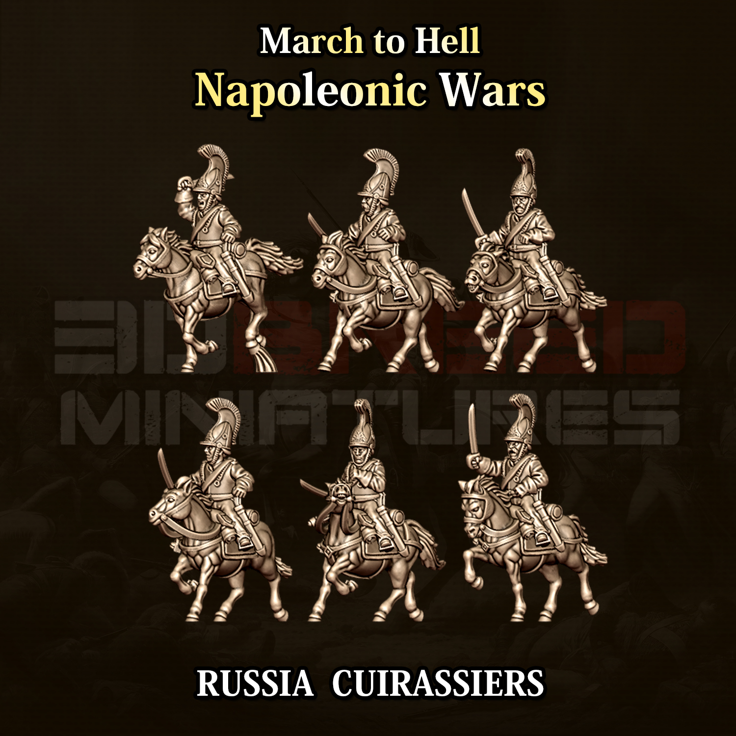 15mm Russian Cuirassiers Heavy Cavalry