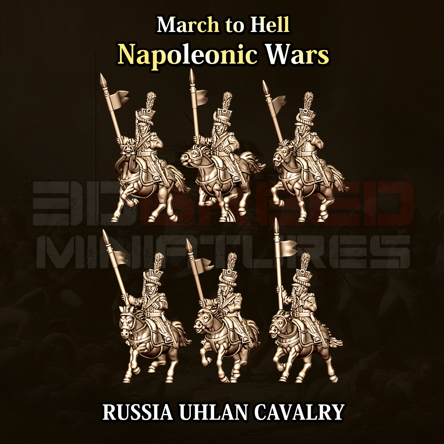 15mm Russian Uhlan Cavalry
