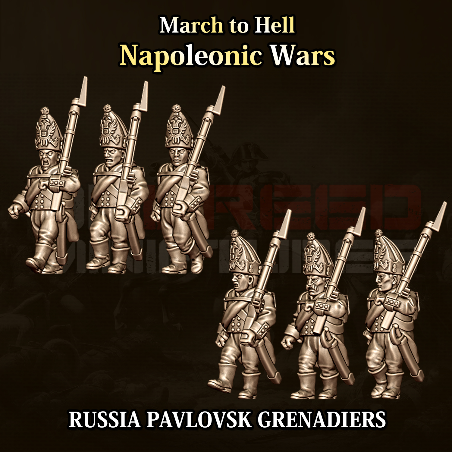 15mm Pavlovsk Grenadiers