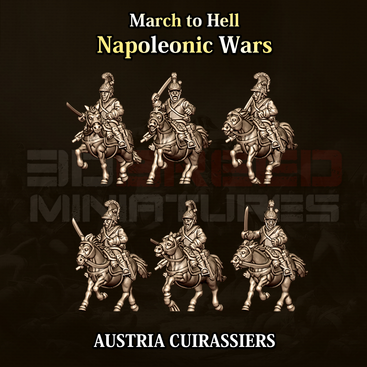 15mm Austrian Cuirassier Cavalry