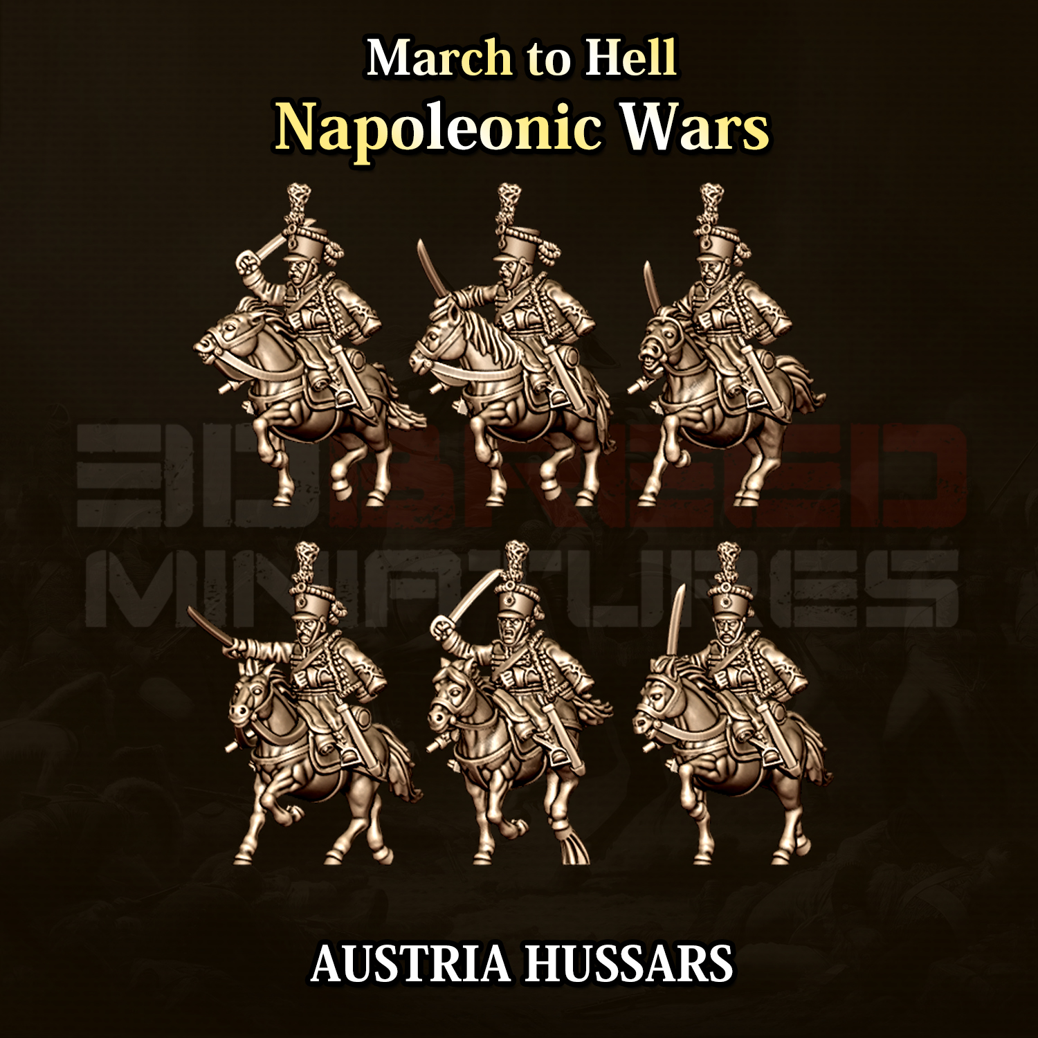 15mm Austrian Hussar Cavalry