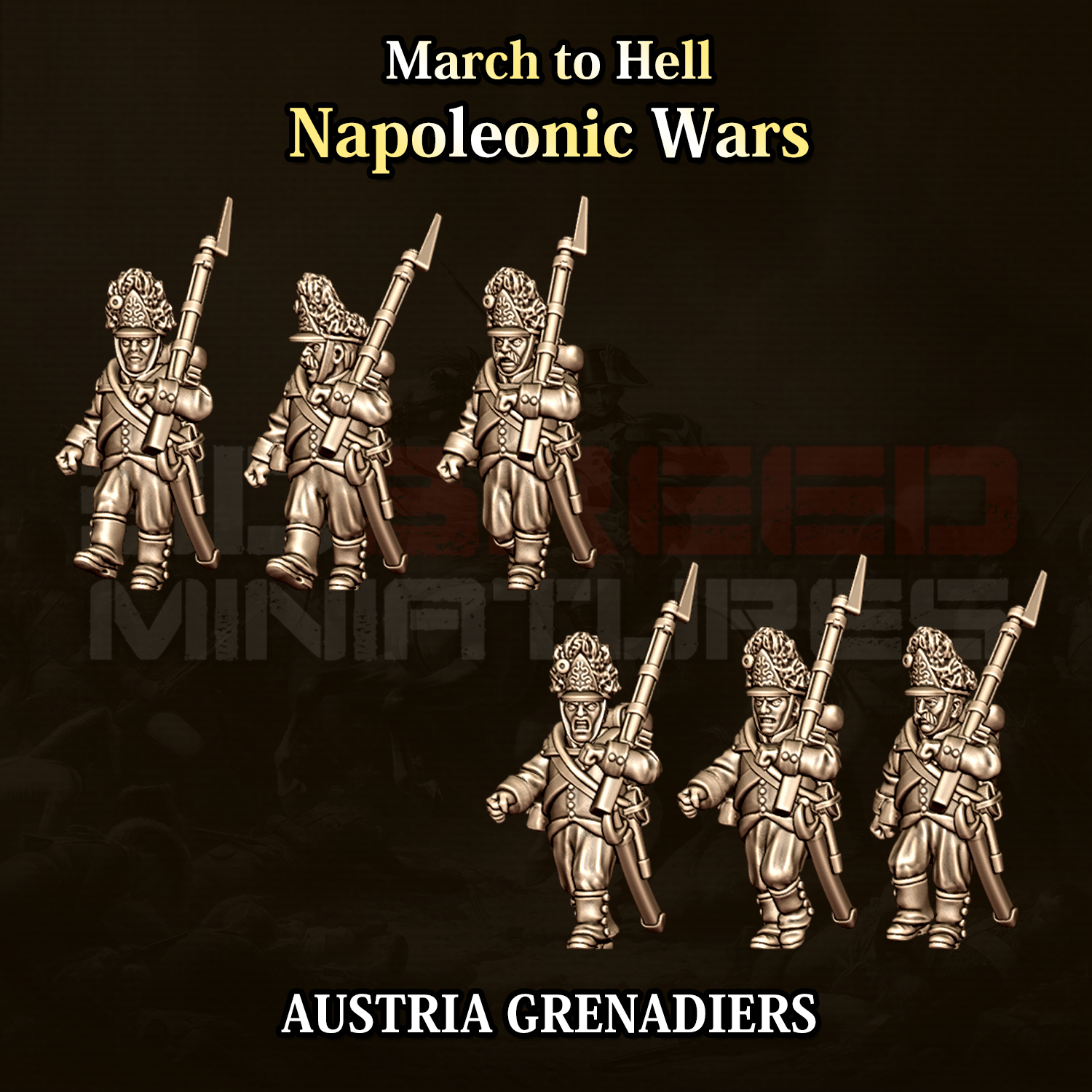15mm Austrian Grenadiers