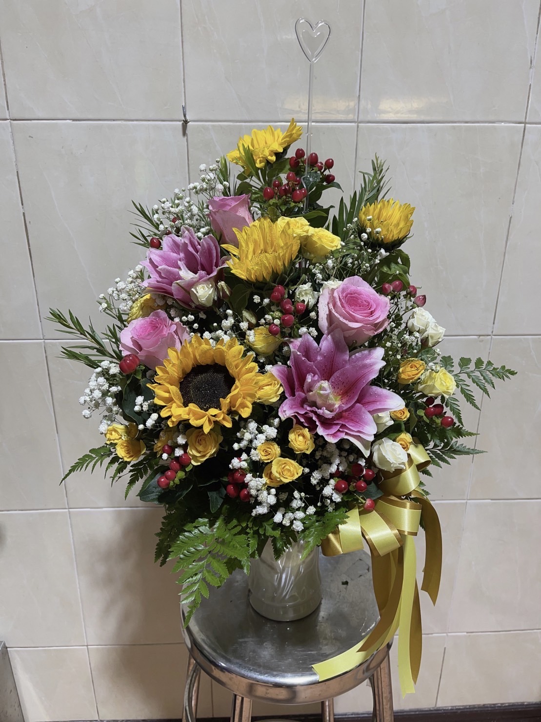 Mixed Flower Arrangement