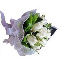 White Rose Bouquet