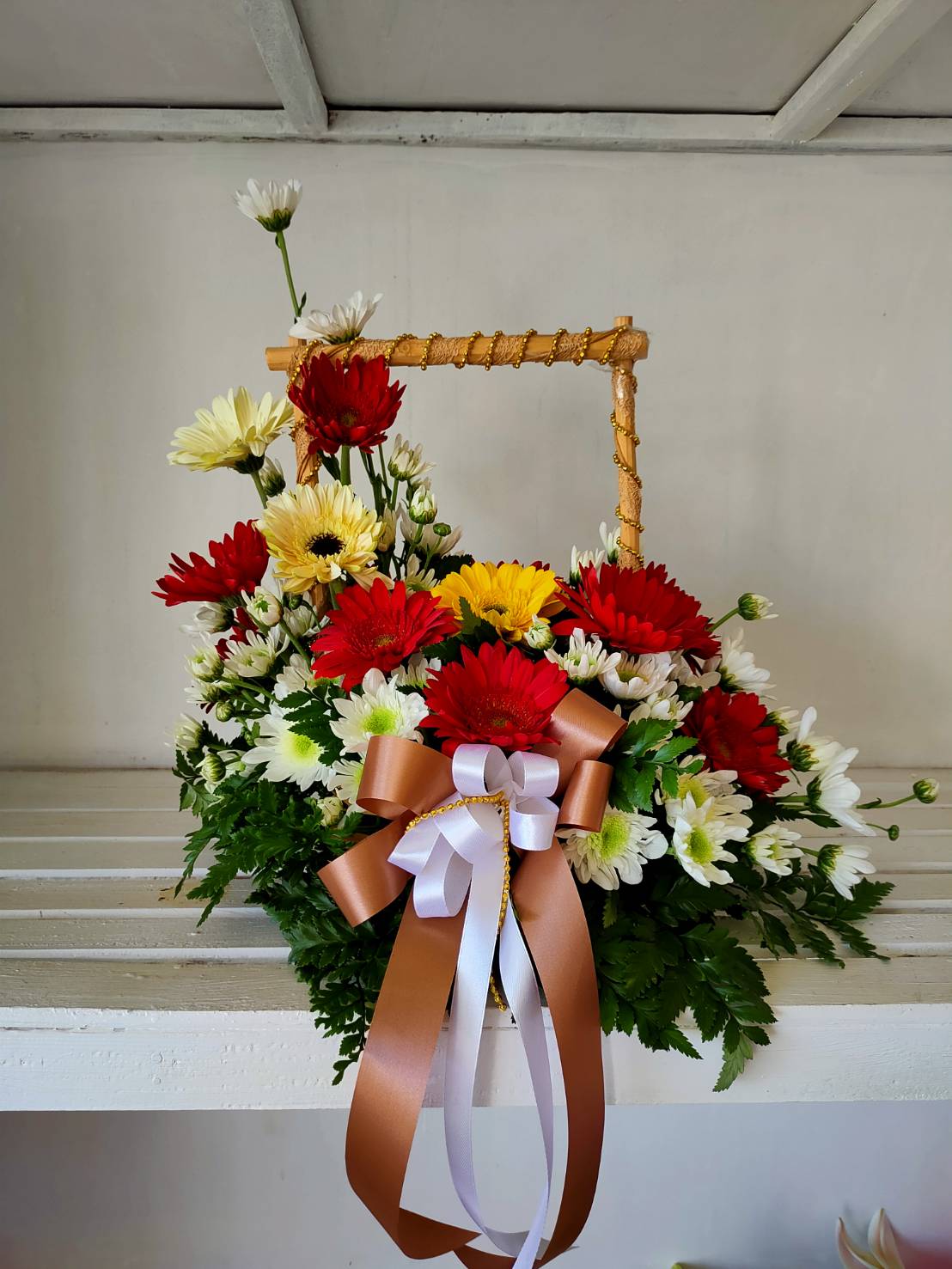 Floral Basket Arrangement