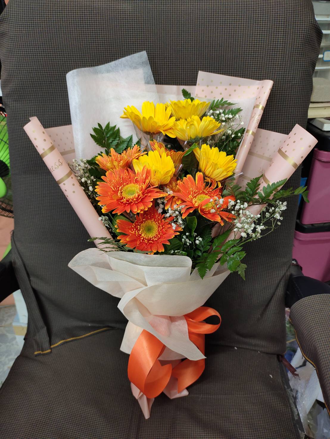 Bouquet of Vibrant Flowers