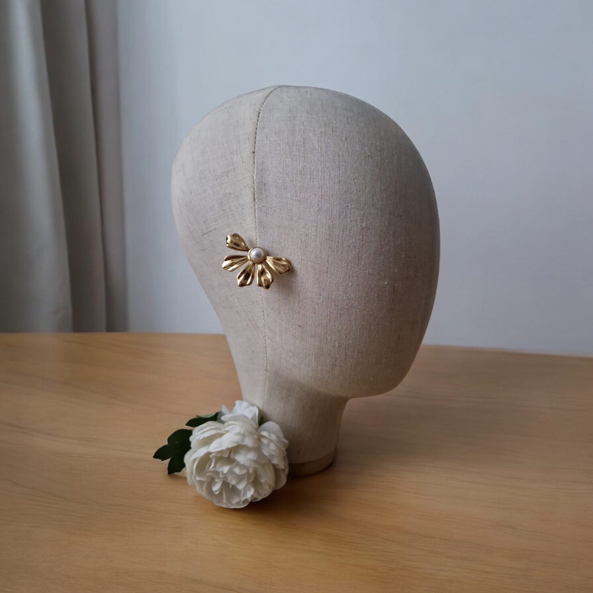 Ohrringe Modell golden flower 