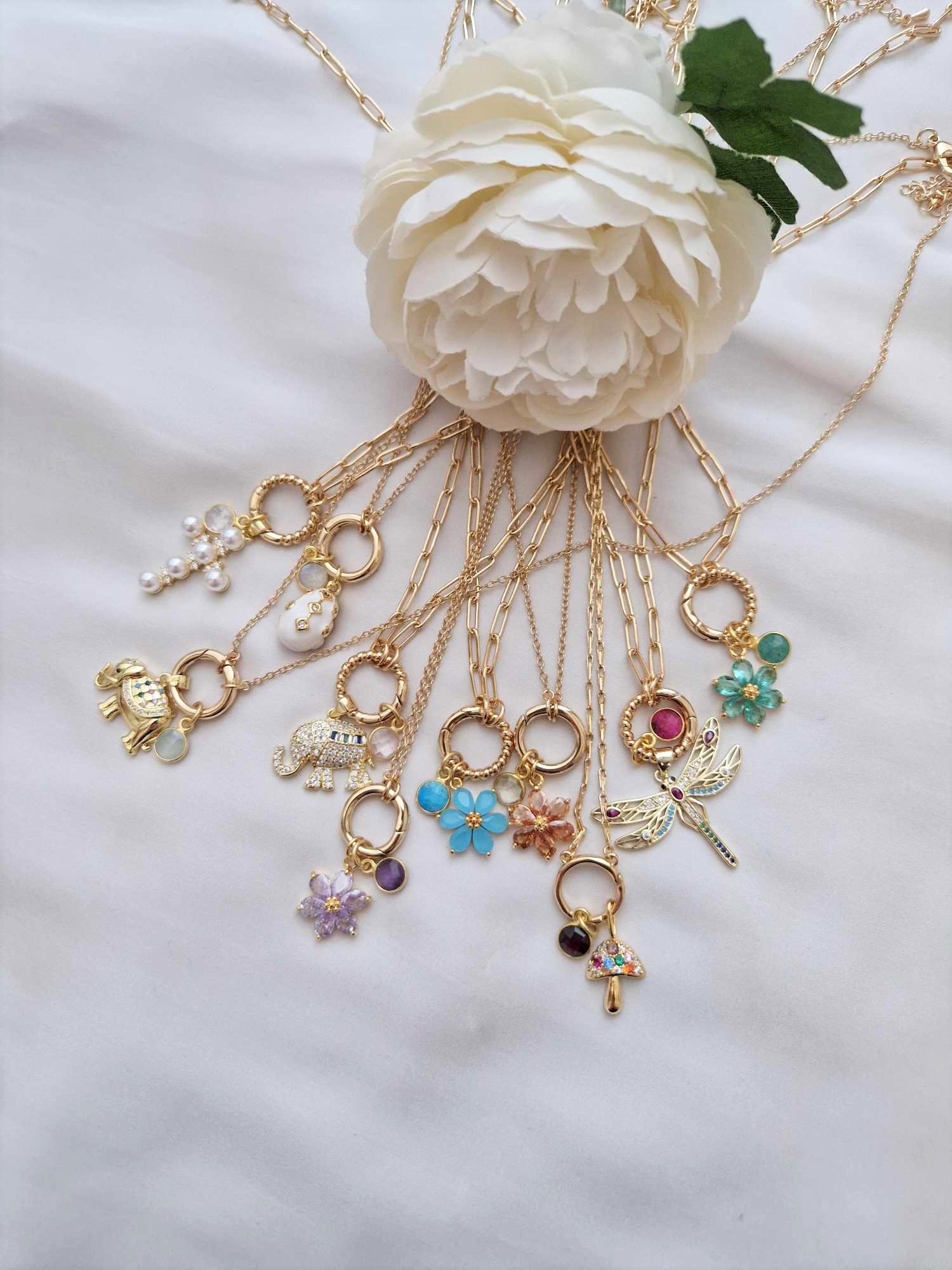 Geburtsstein Halskette Monat Februar Amethyst