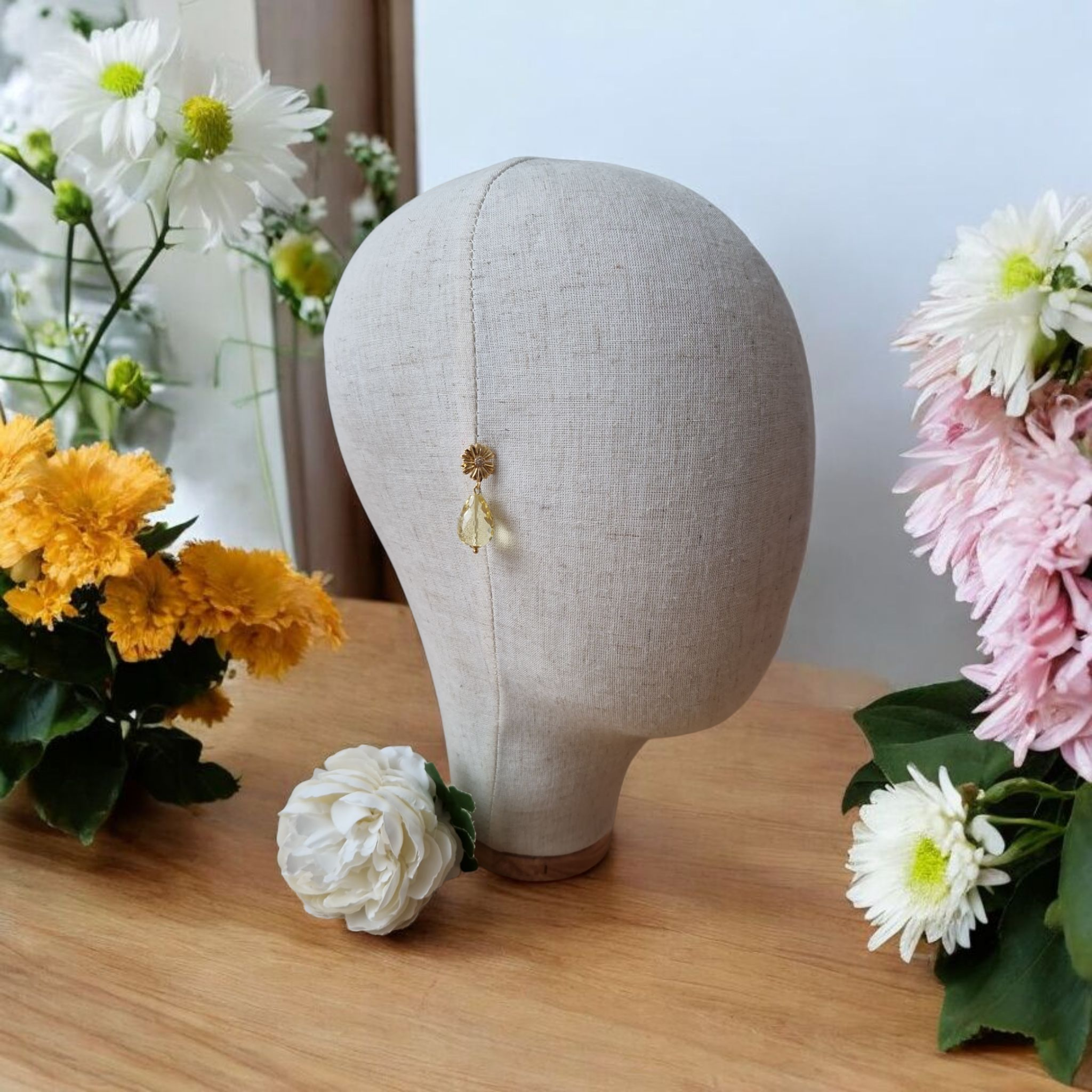 Ohrringe Modell Daisy mit Citrin