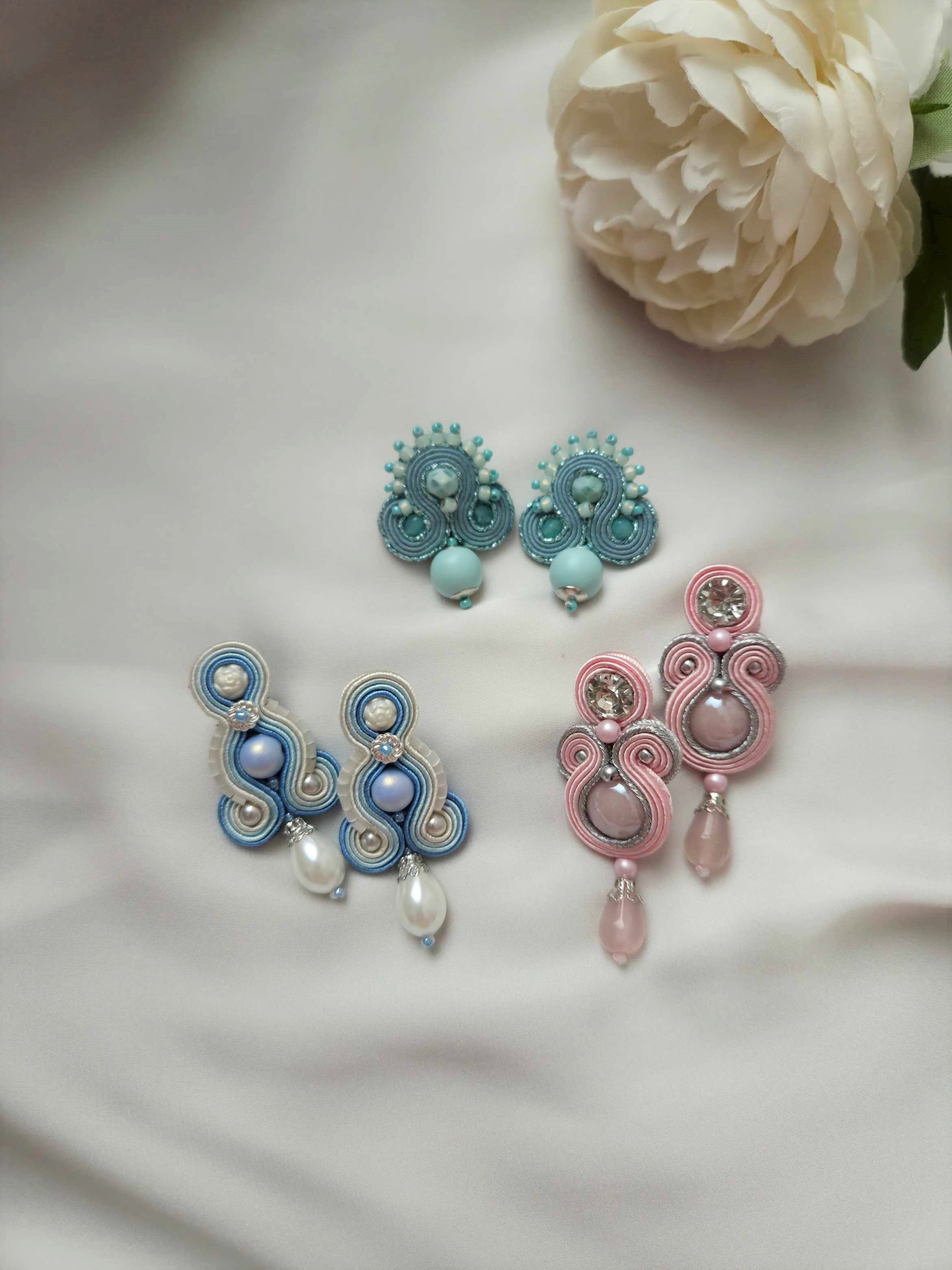 Soutache Ohrringe Modell Elouise 