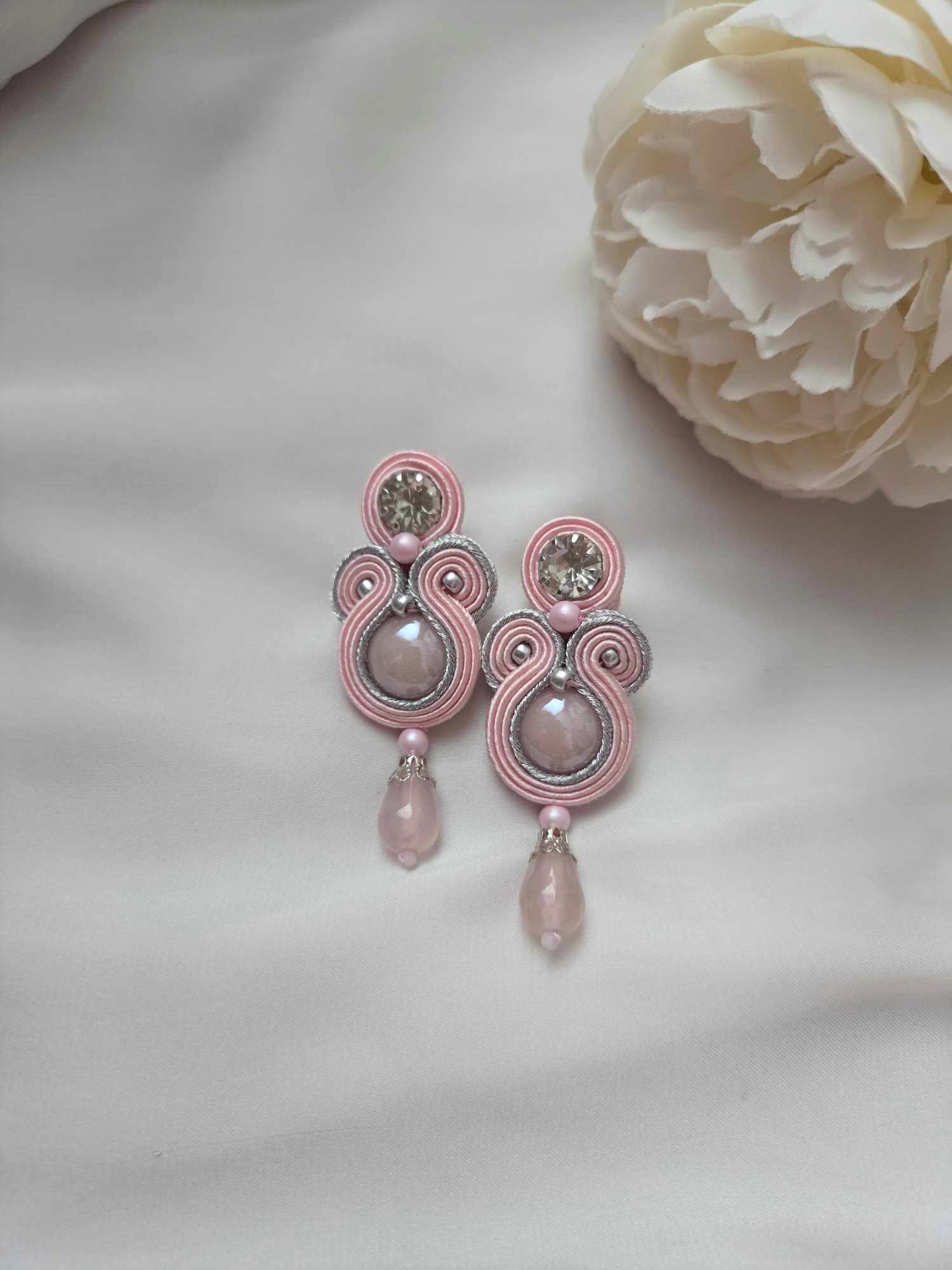 Ohrringe Modell Elouise Rosa