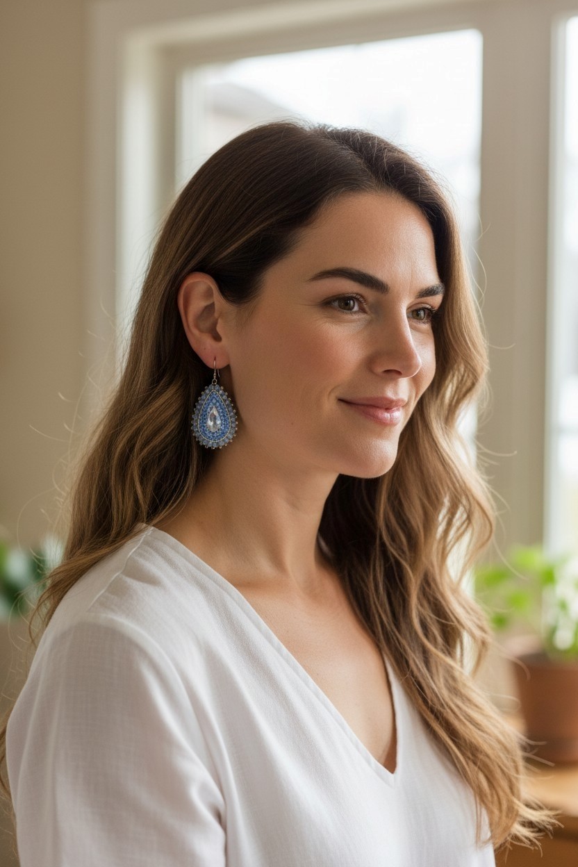 Ohrringe Modell Royal Wave Earrings 