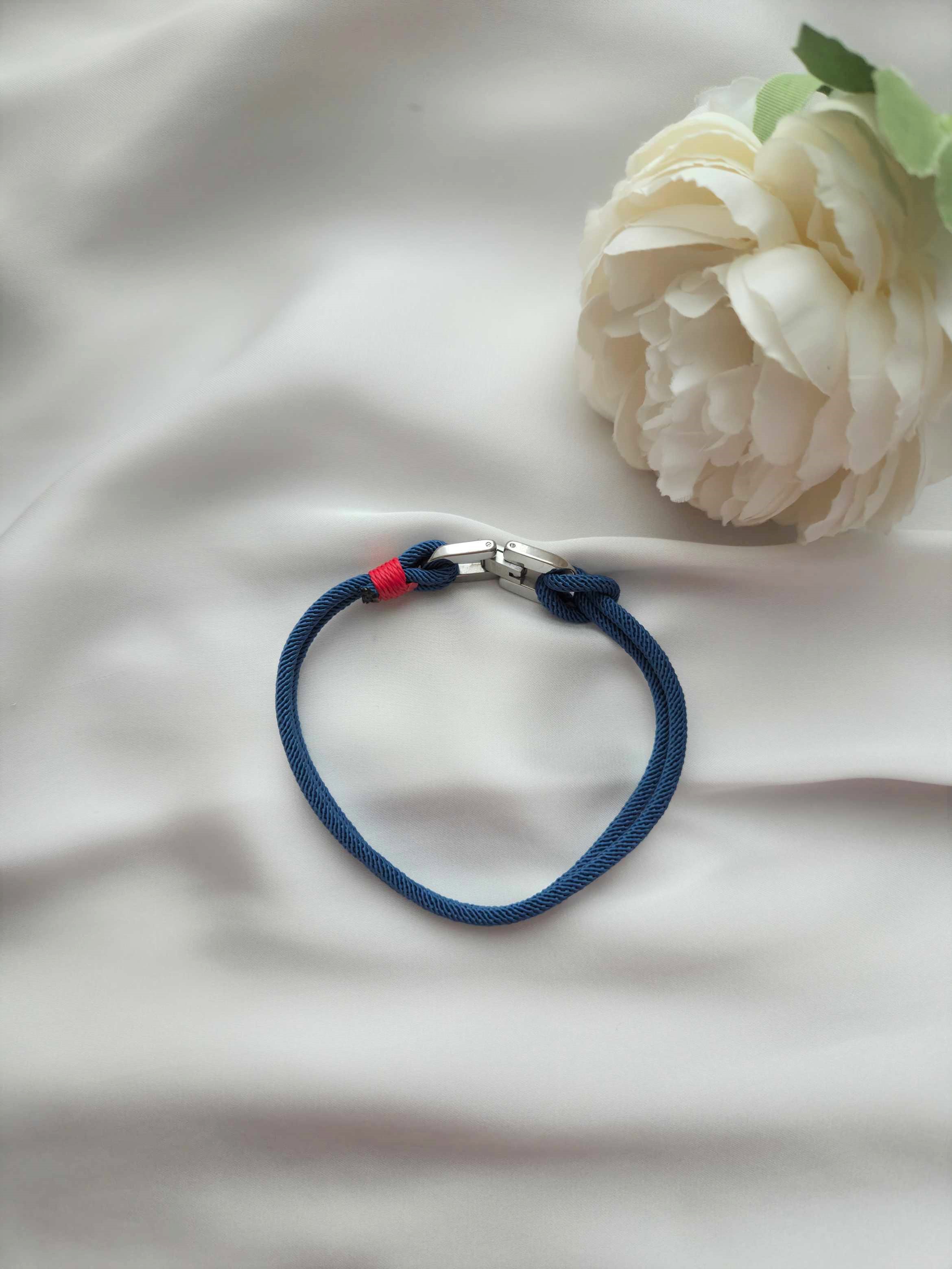 Herren Armband Modell André in Blau