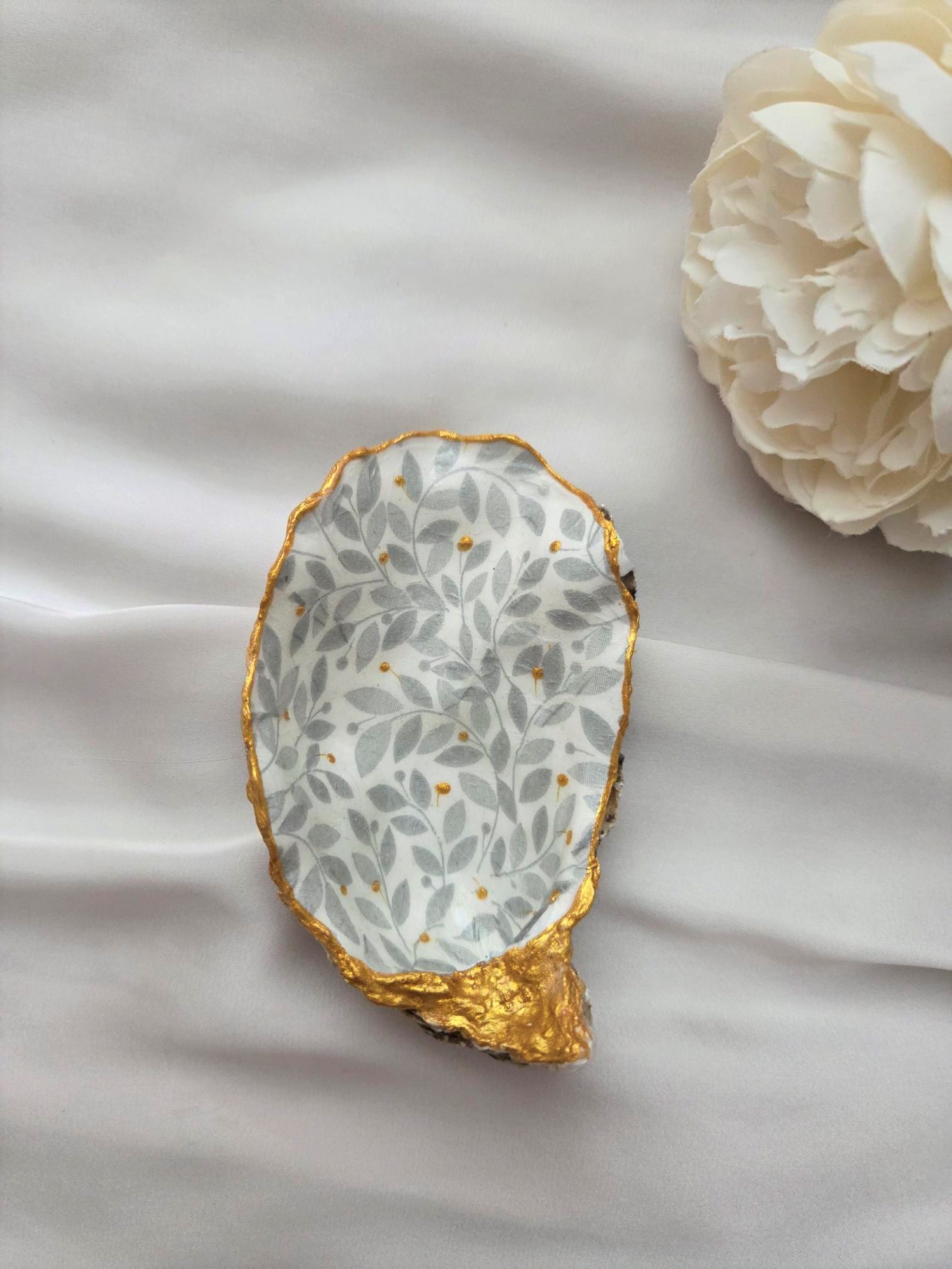 Austernschale Modell Silver Oyster