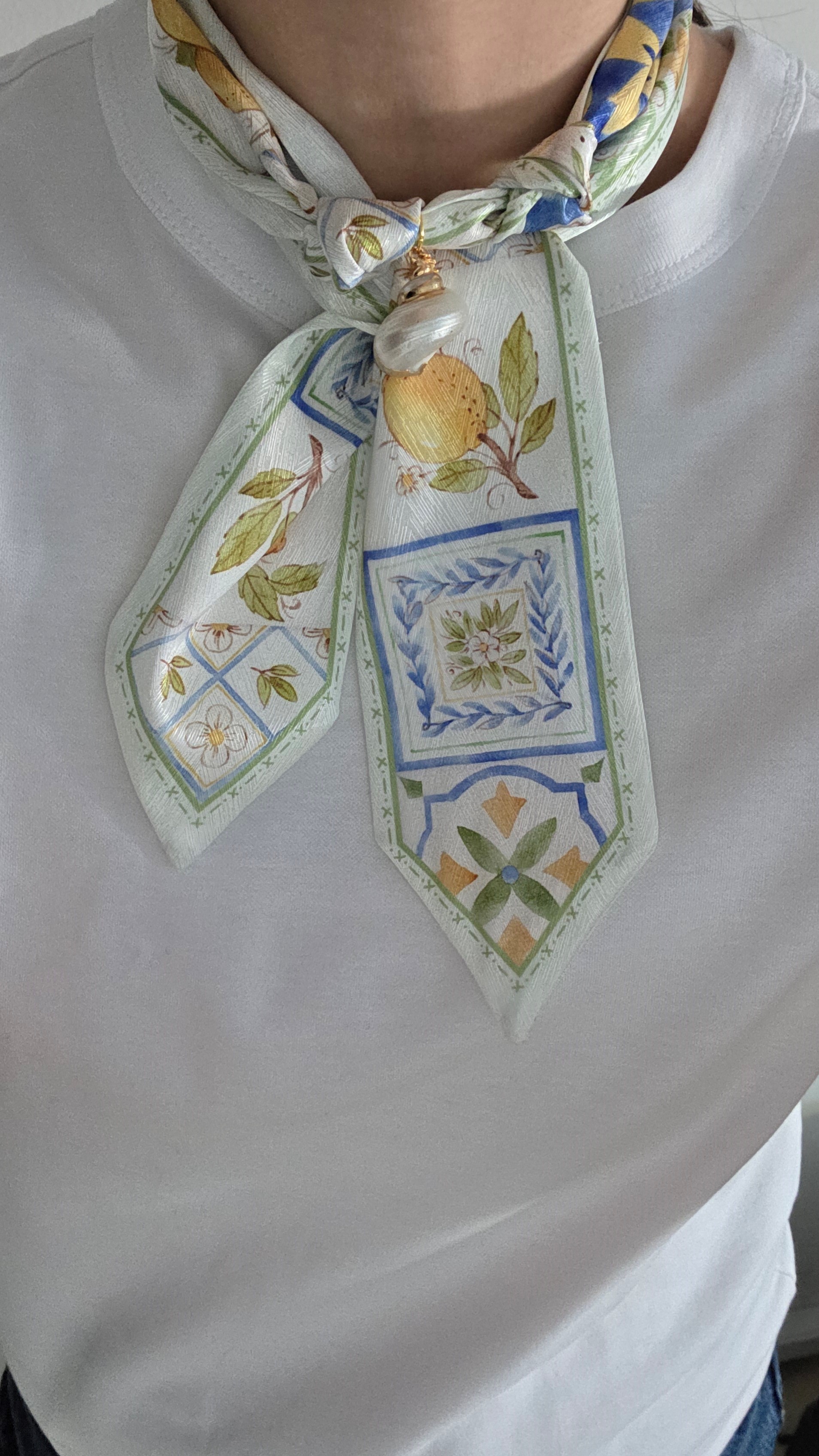 Halstuchkette Modell Iva