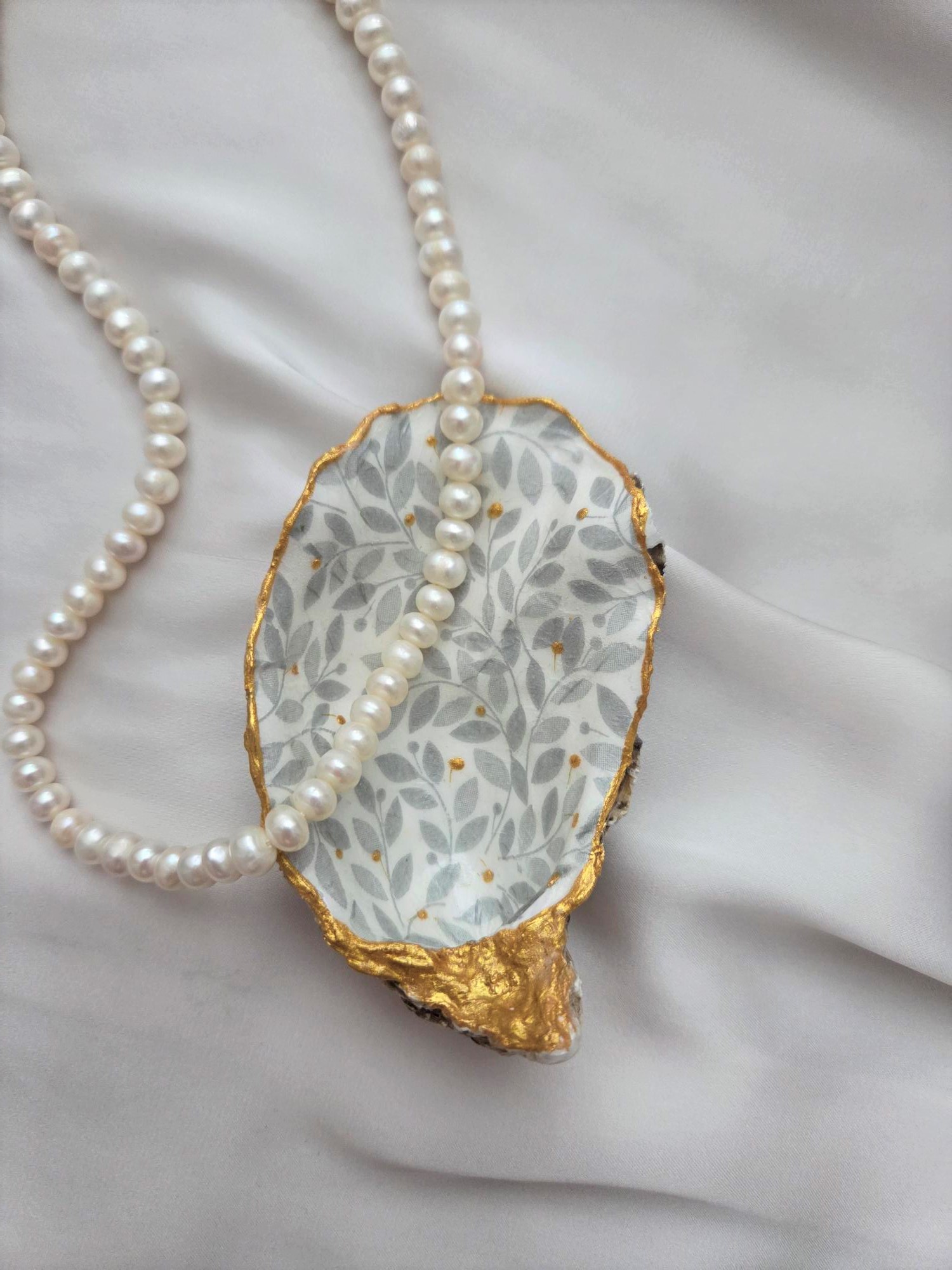 Austernschale Modell Silver Oyster