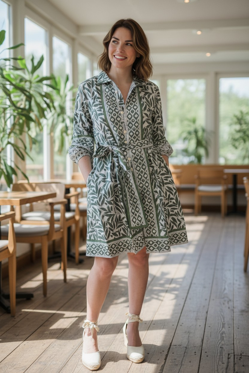 Sommerkleid Modell Leaf Breeze