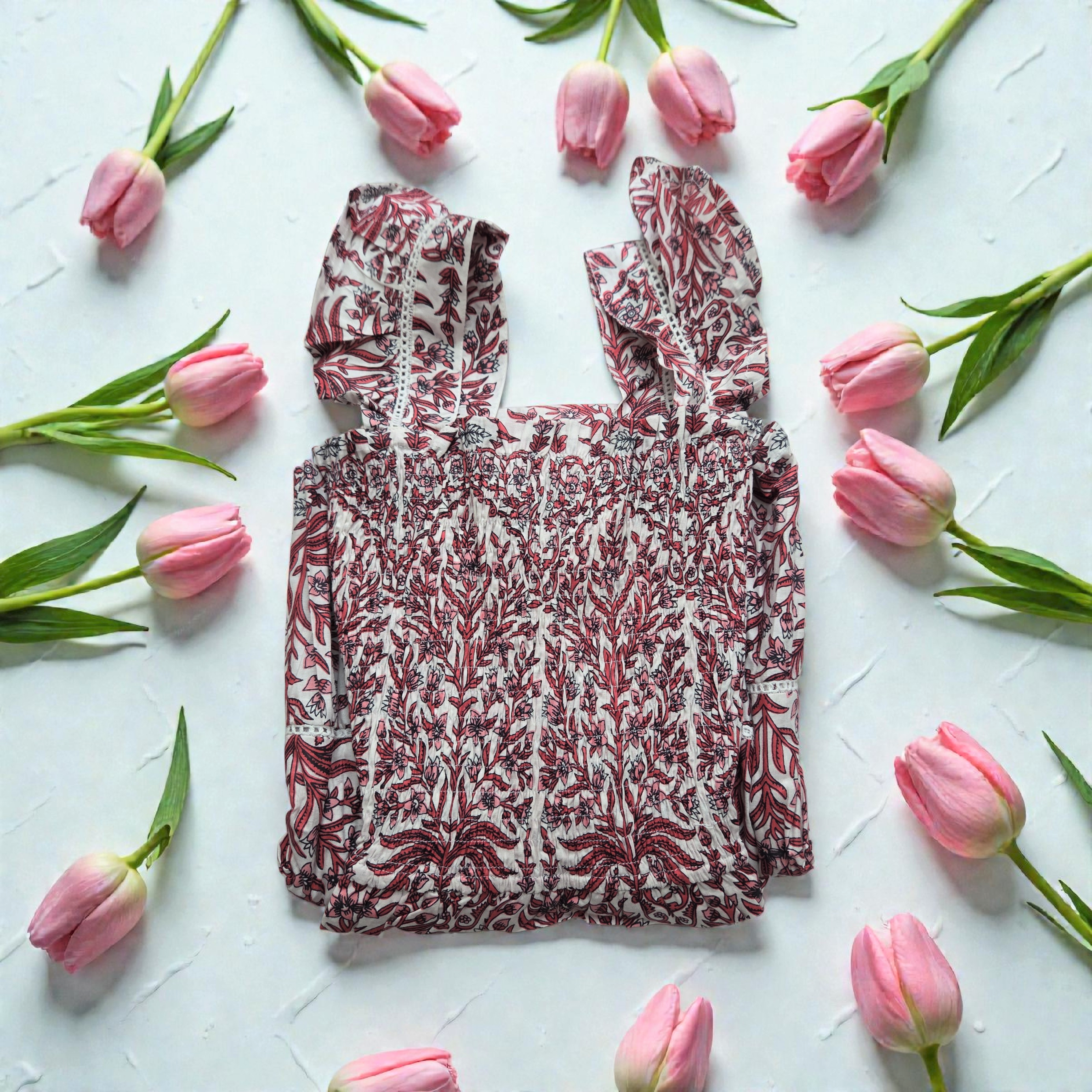 Sommerkleid Modell Blush Wave 