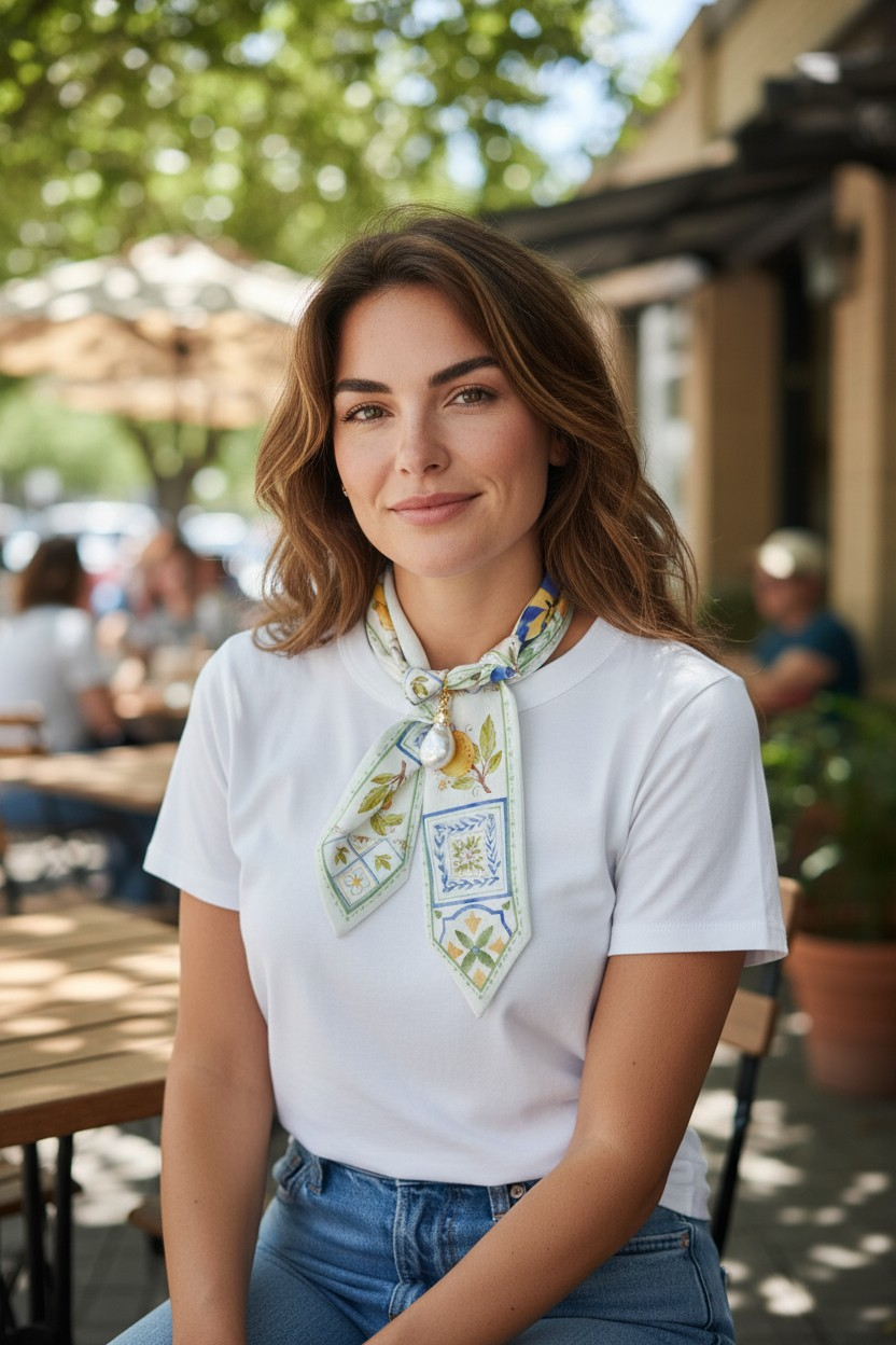 Halstuchkette Modell Iva