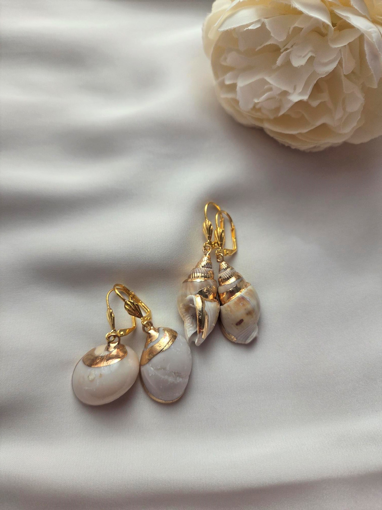 Ohrringe Modell Mermaid Shells
