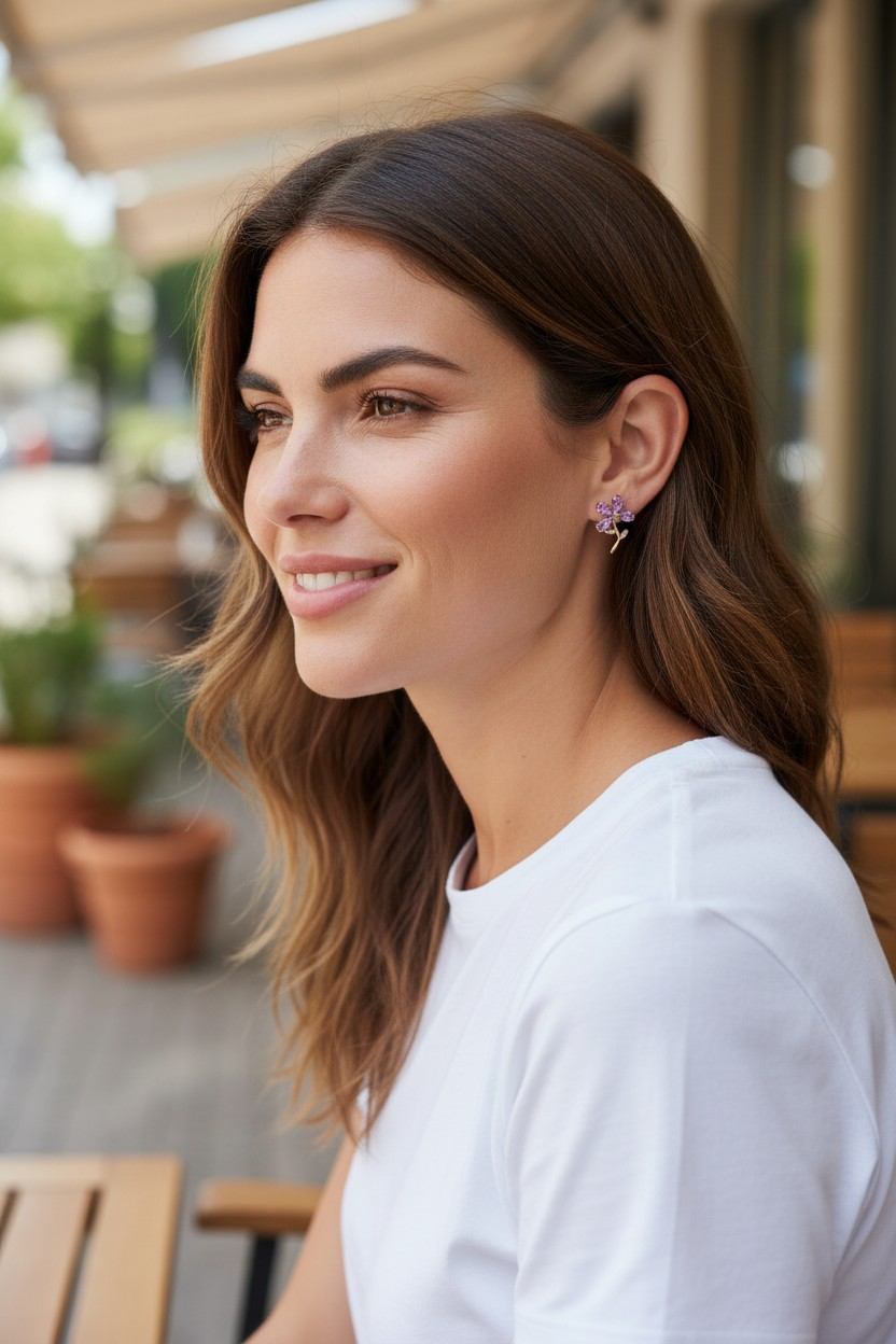 Ohrstecker Modell Crystal Bloom Studs